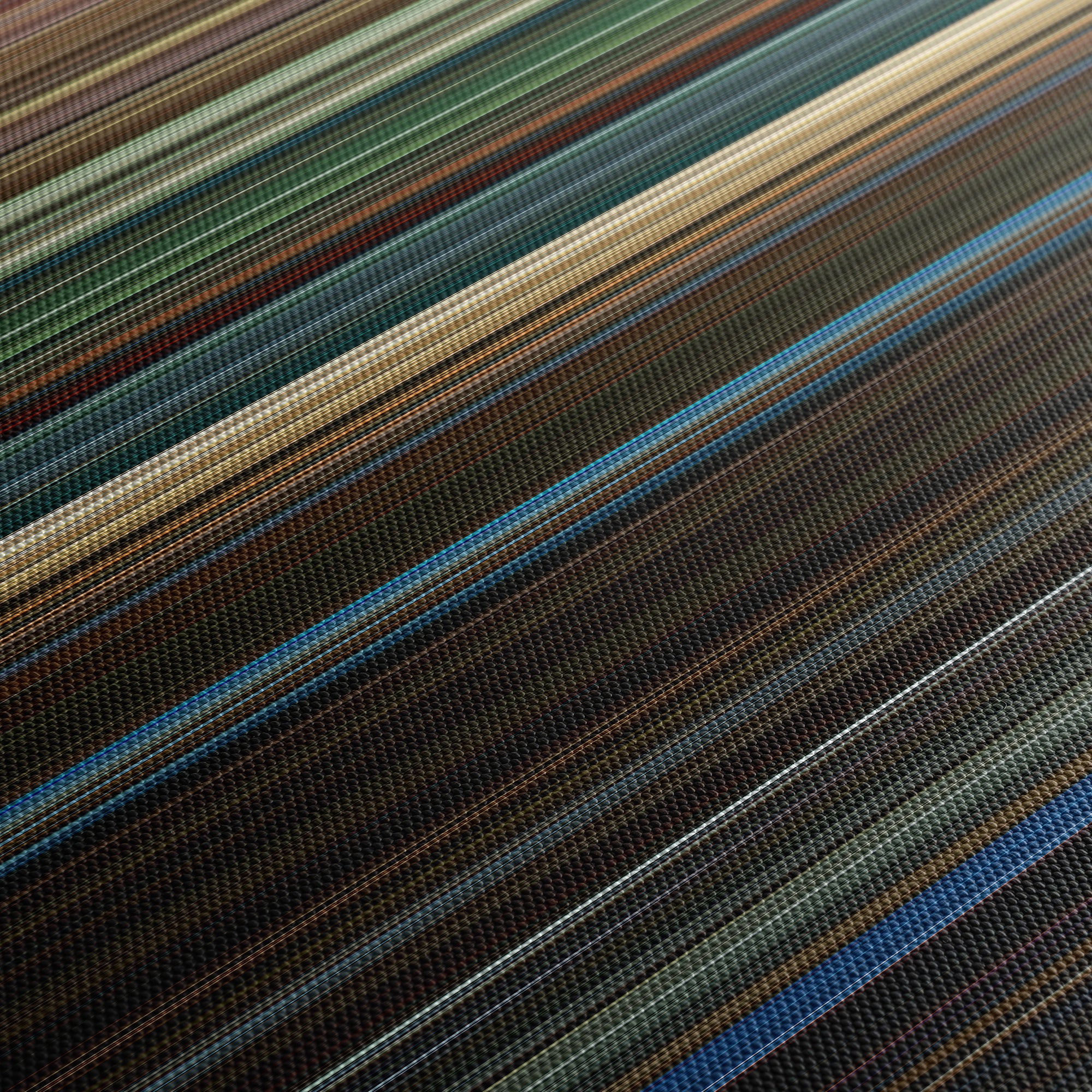 Jurassic World - Fallen Kingdom (2018) CineSpectrum Color Spectrum Canvas Print - Close Up of Middle of Print