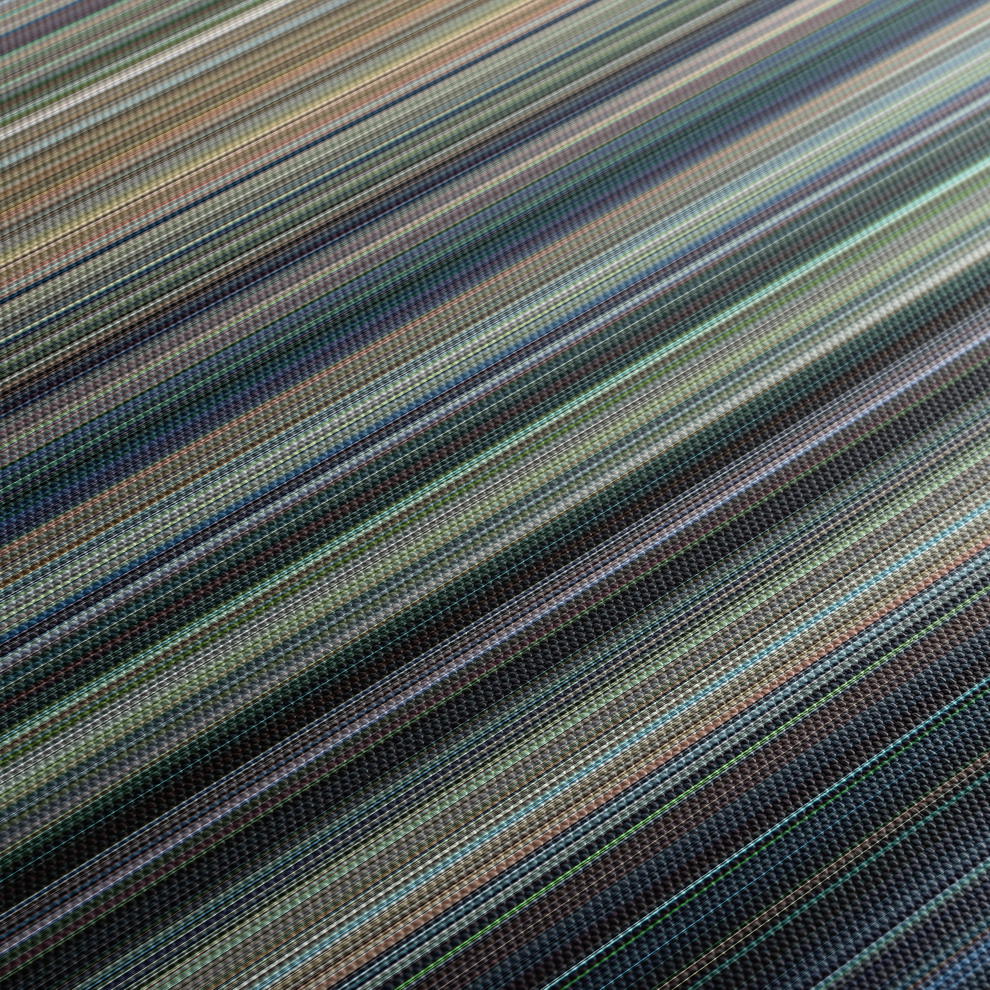 Jurassic World (2015) CineSpectrum Color Spectrum Canvas Print - Close Up of Middle of Print