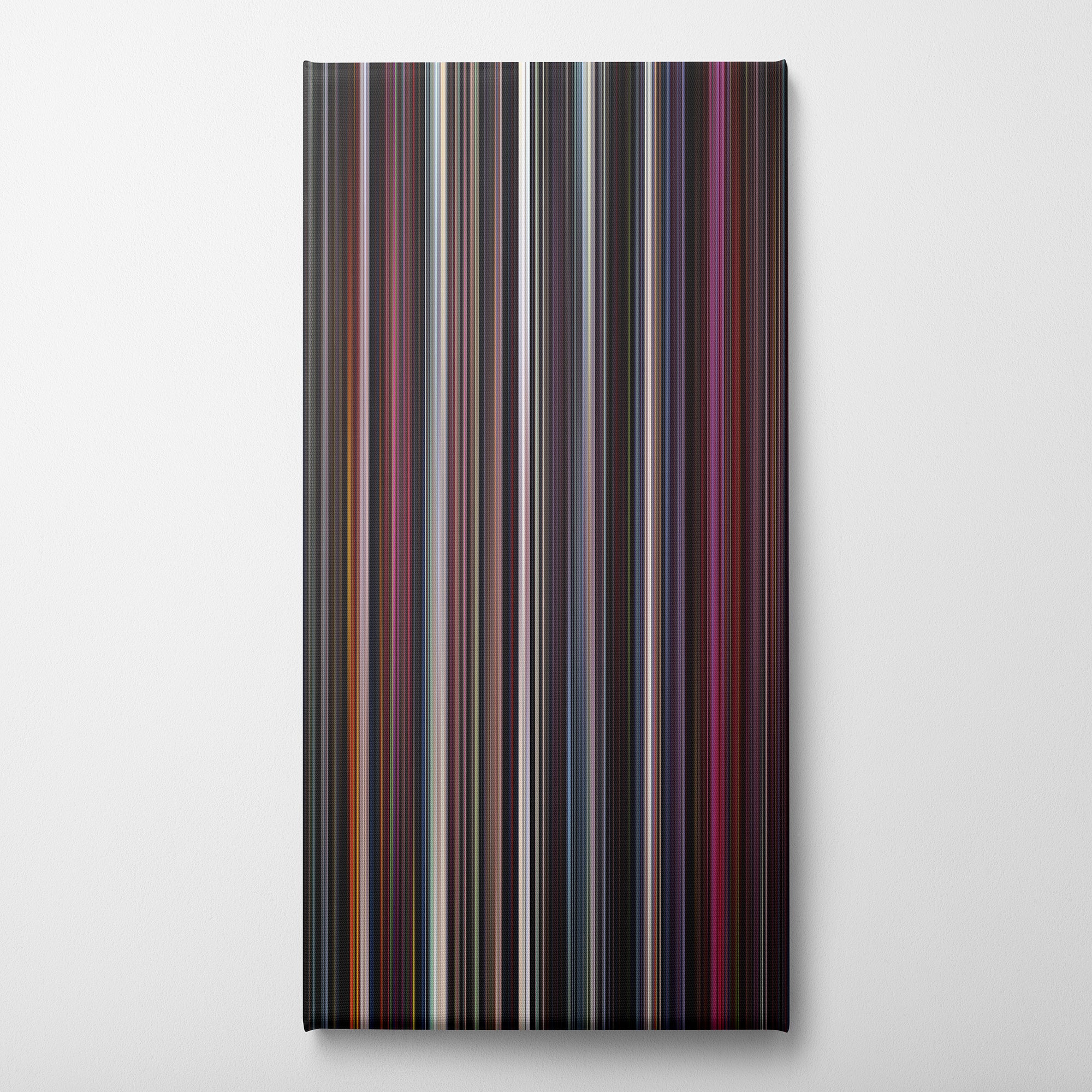 Killer Klowns from Outer Space (1988) CineSpectrum Color Spectrum Canvas Print - Vertical on Wall