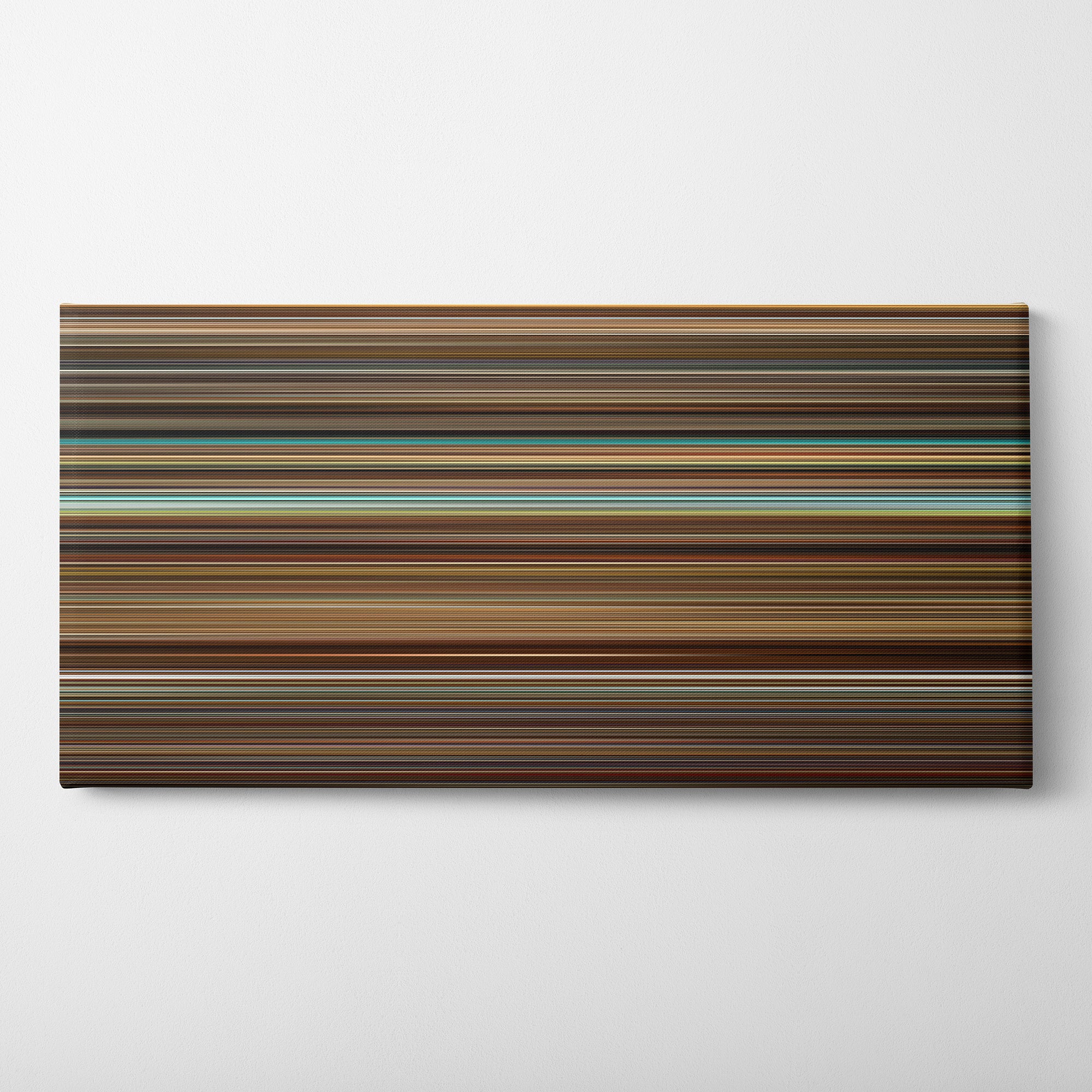 Kingsman - The Secret Service (2014) CineSpectrum Color Spectrum Canvas Print - Horizontal on Wall