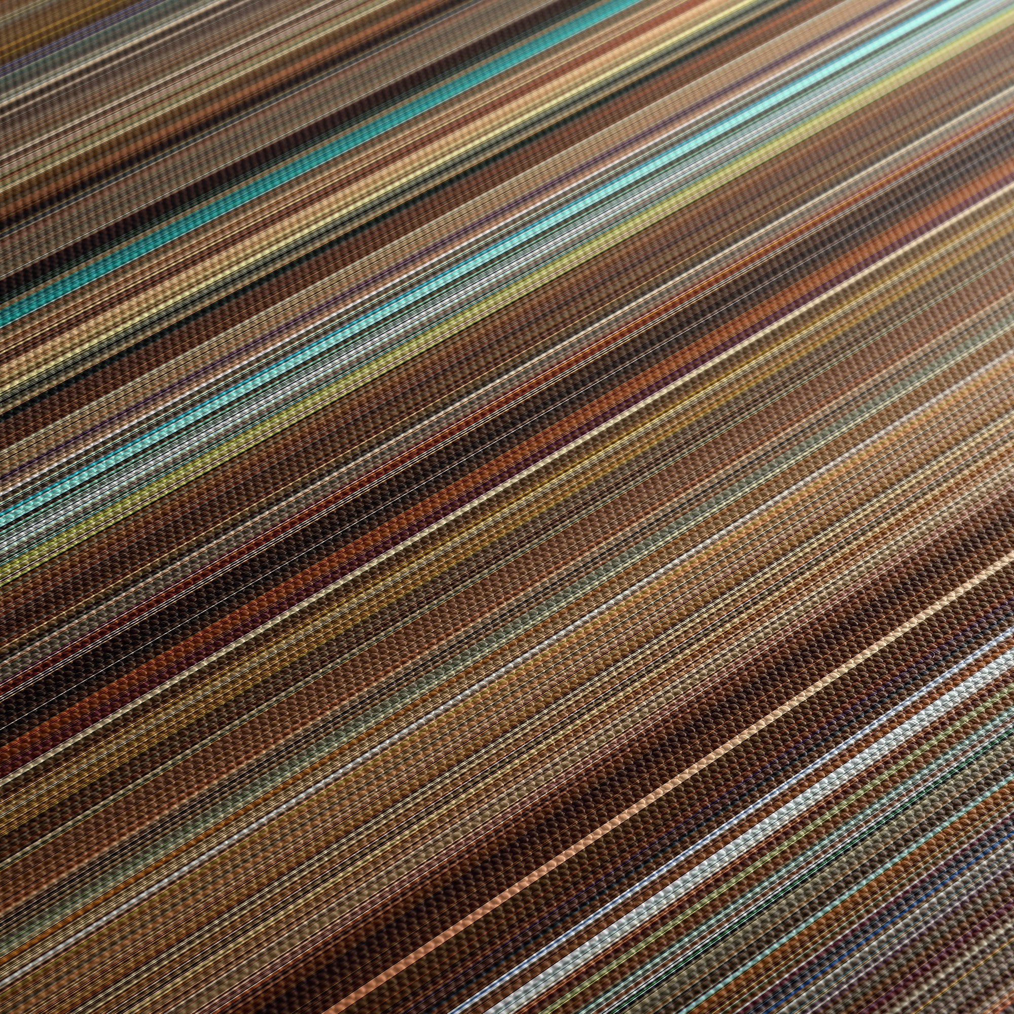 Kingsman - The Secret Service (2014) CineSpectrum Color Spectrum Canvas Print - Close Up of Middle of Print