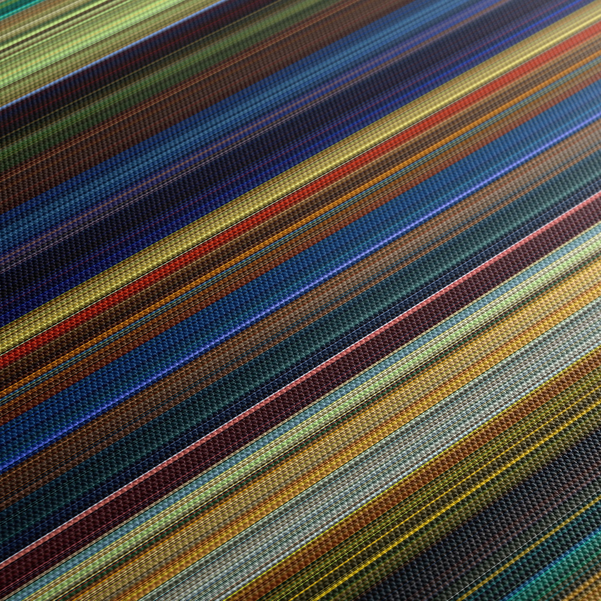 Kung Fu Panda (2008) CineSpectrum Color Spectrum Canvas Print - Close Up of Middle of Print