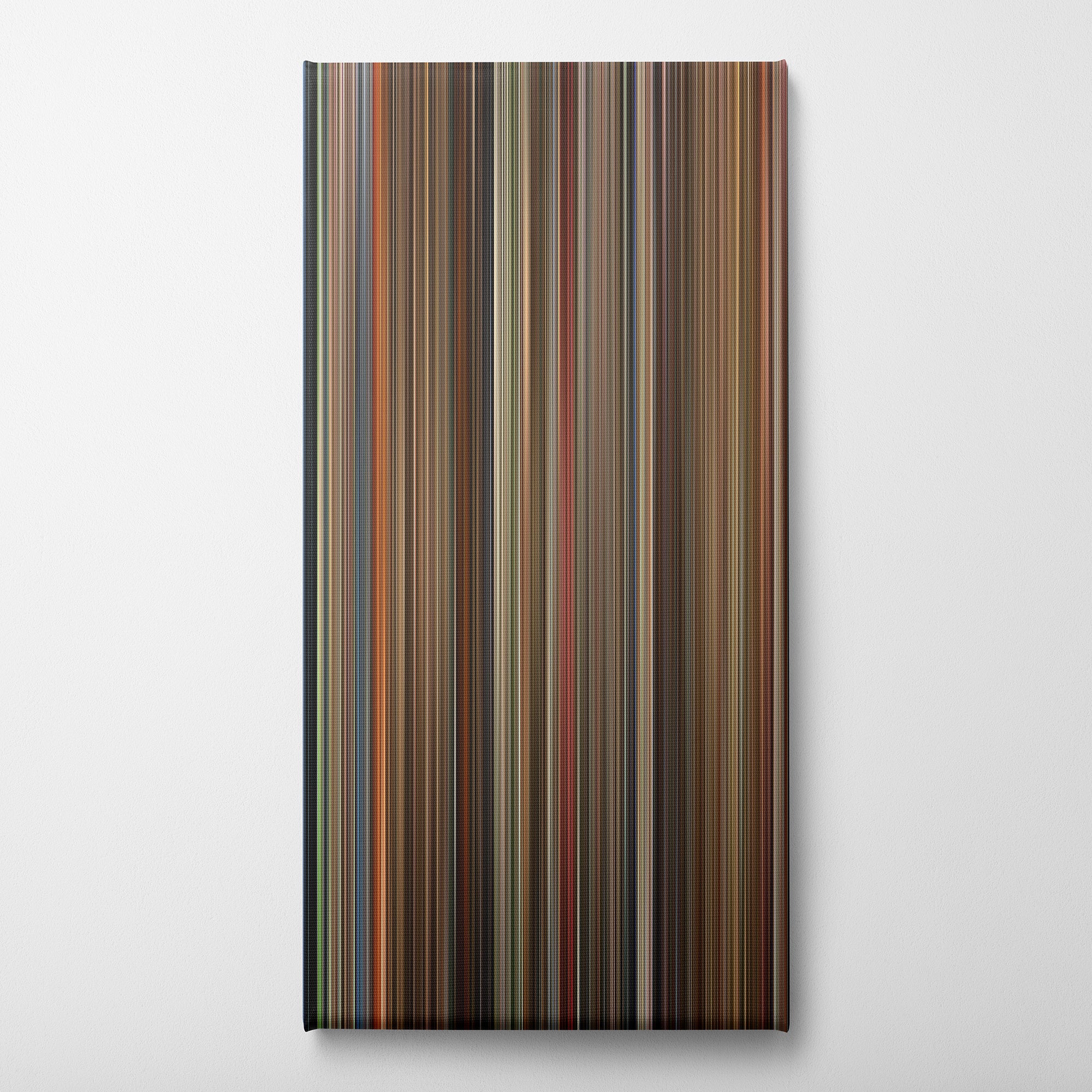 Labyrinth (1986) CineSpectrum Color Spectrum Canvas Print - Vertical on Wall