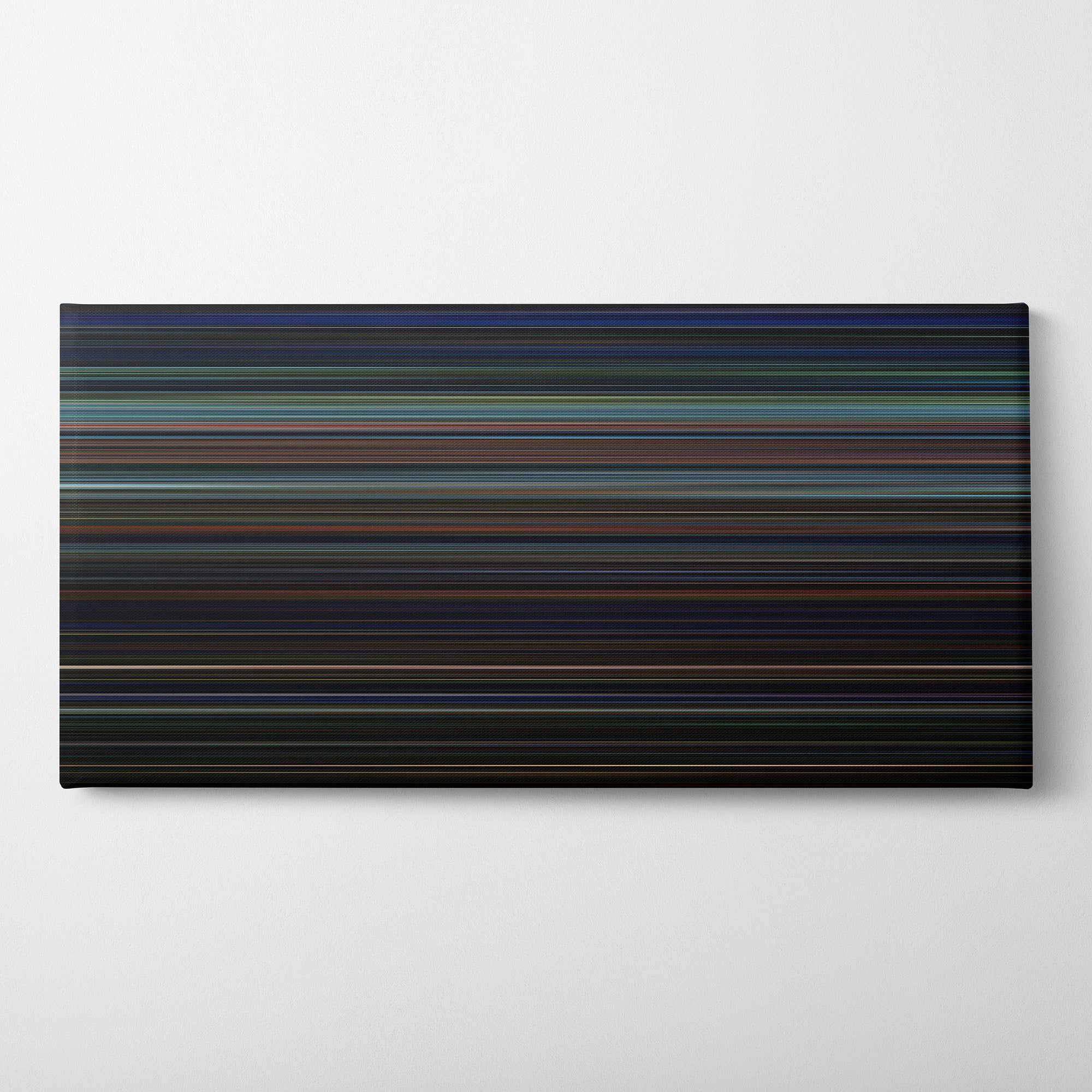 Land Of The Dead (2005) CineSpectrum Color Spectrum Canvas Print - Horizontal on Wall