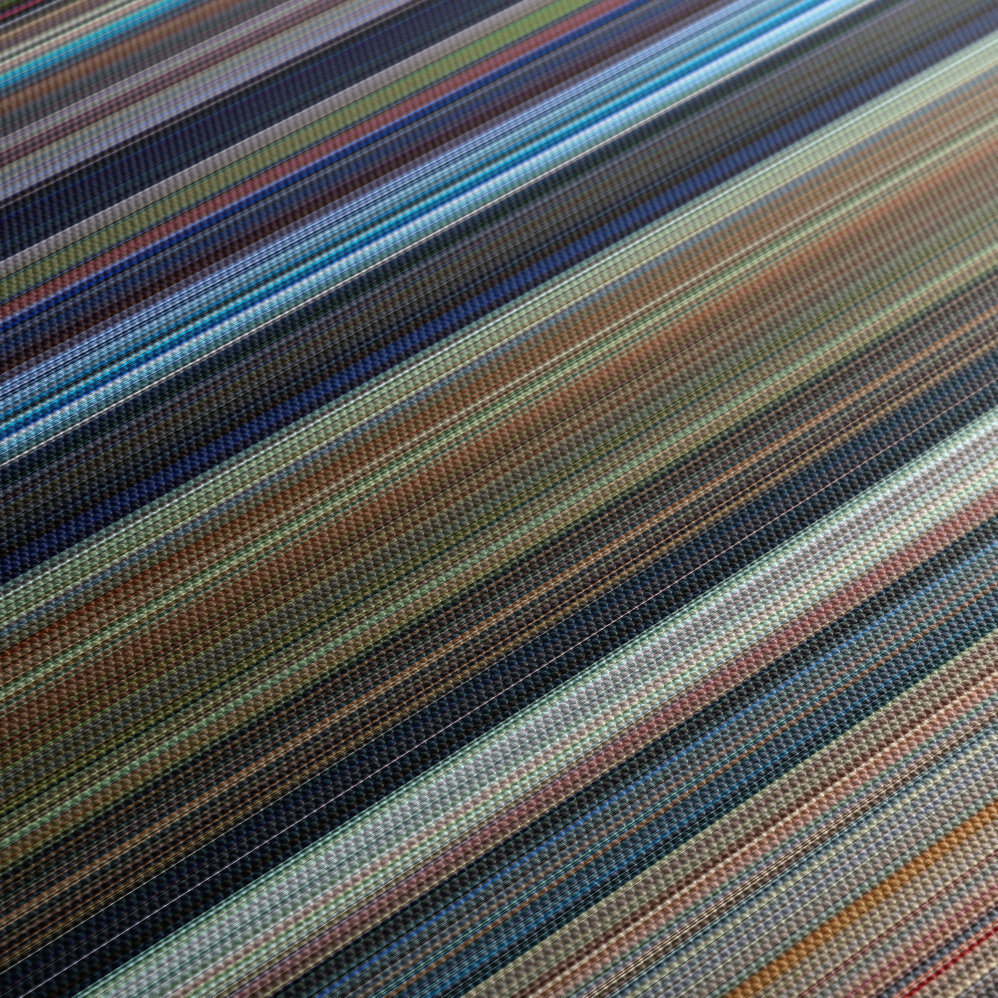 Licence to Kill (1989) CineSpectrum Color Spectrum Canvas Print - Close Up of Middle of Print