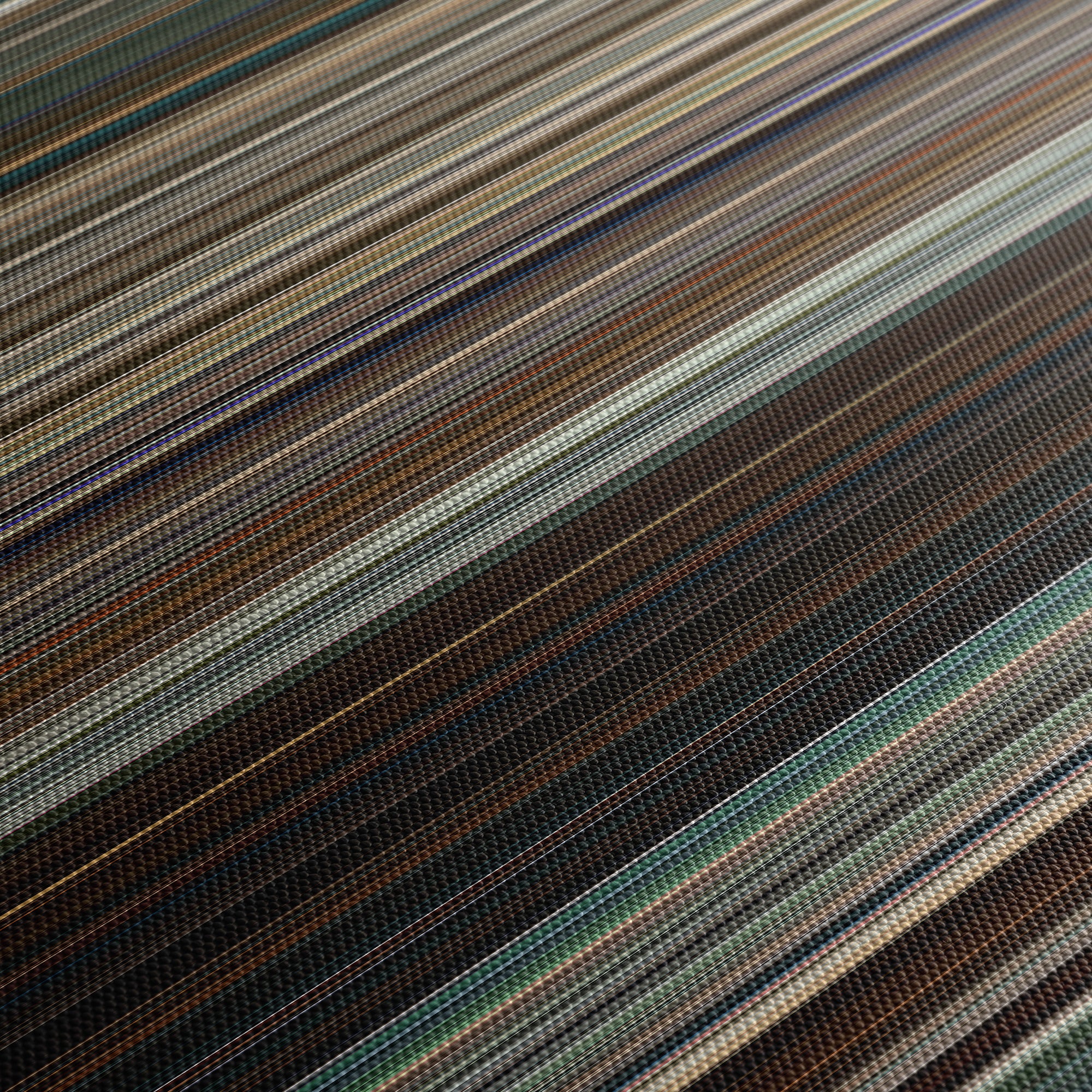 Logan (2017) CineSpectrum Color Spectrum Canvas Print - Close Up of Middle of Print