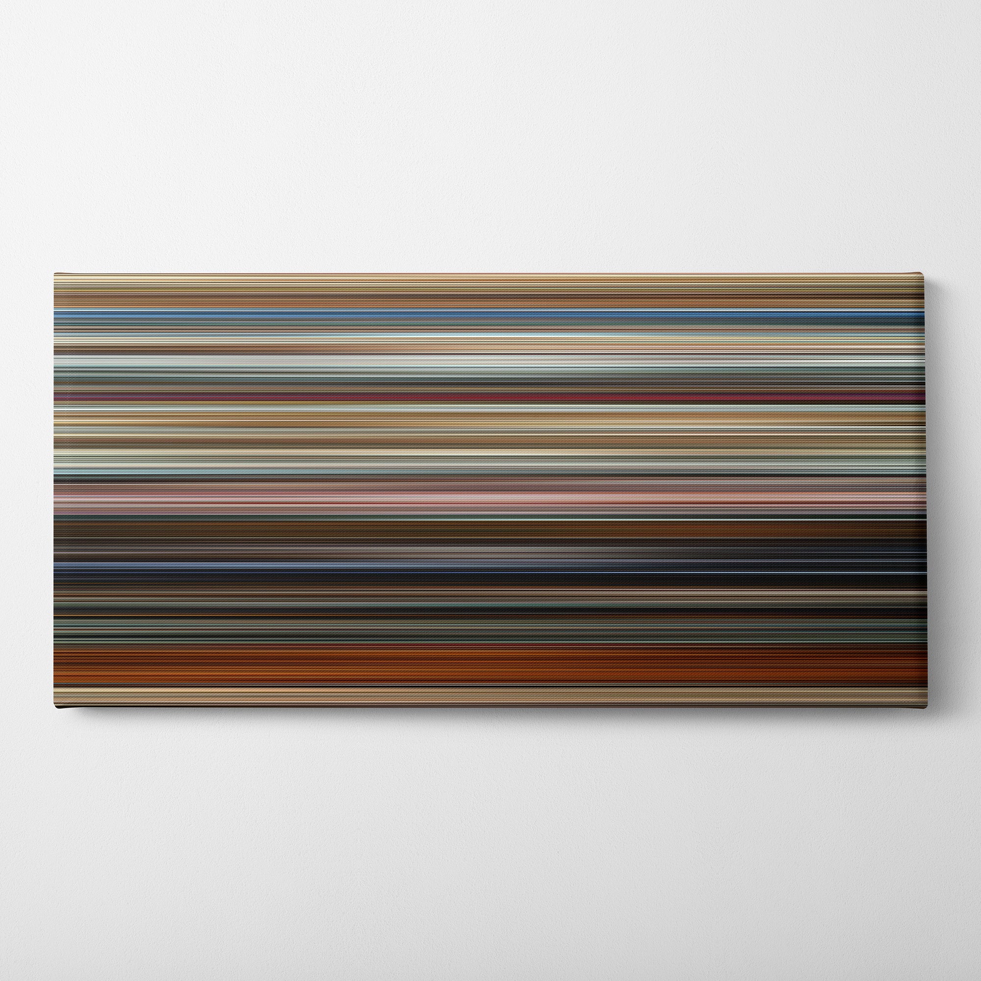 MacGruber (2010) CineSpectrum Color Spectrum Canvas Print - Horizontal on Wall