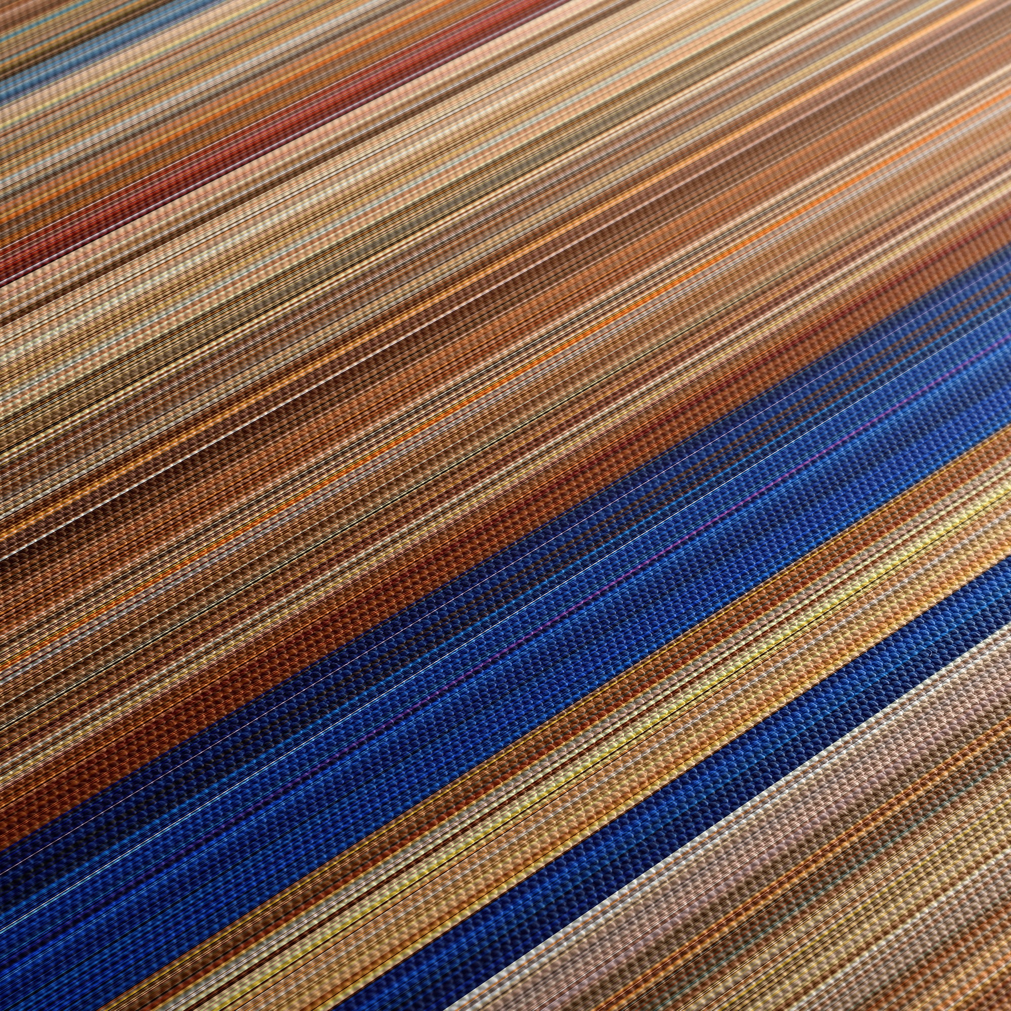 Mad Max - Fury Road (2015) CineSpectrum Color Spectrum Canvas Print - Close Up of Middle of Print