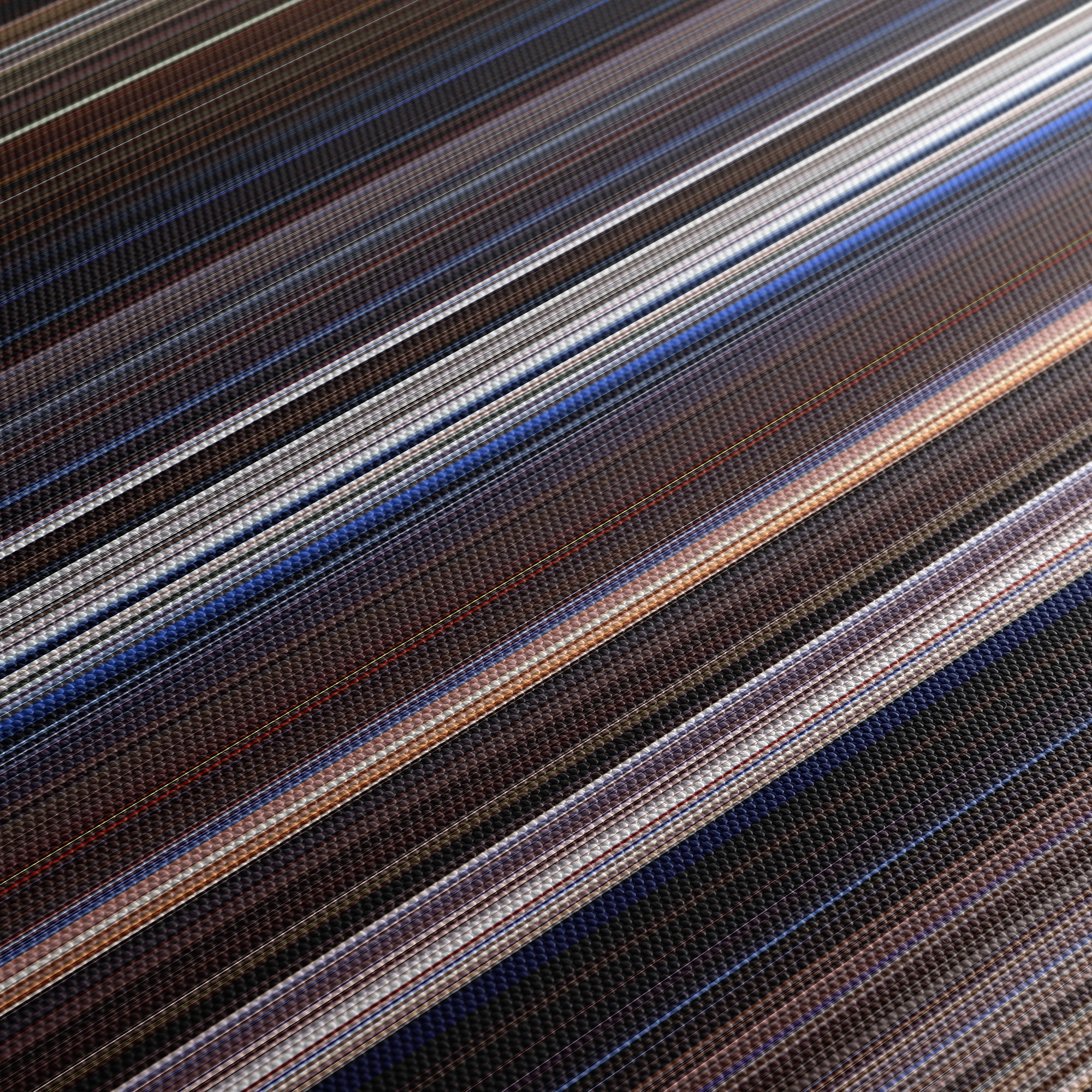 Mad Max Beyond Thunderdome (1985) CineSpectrum Color Spectrum Canvas Print - Close Up of Middle of Print