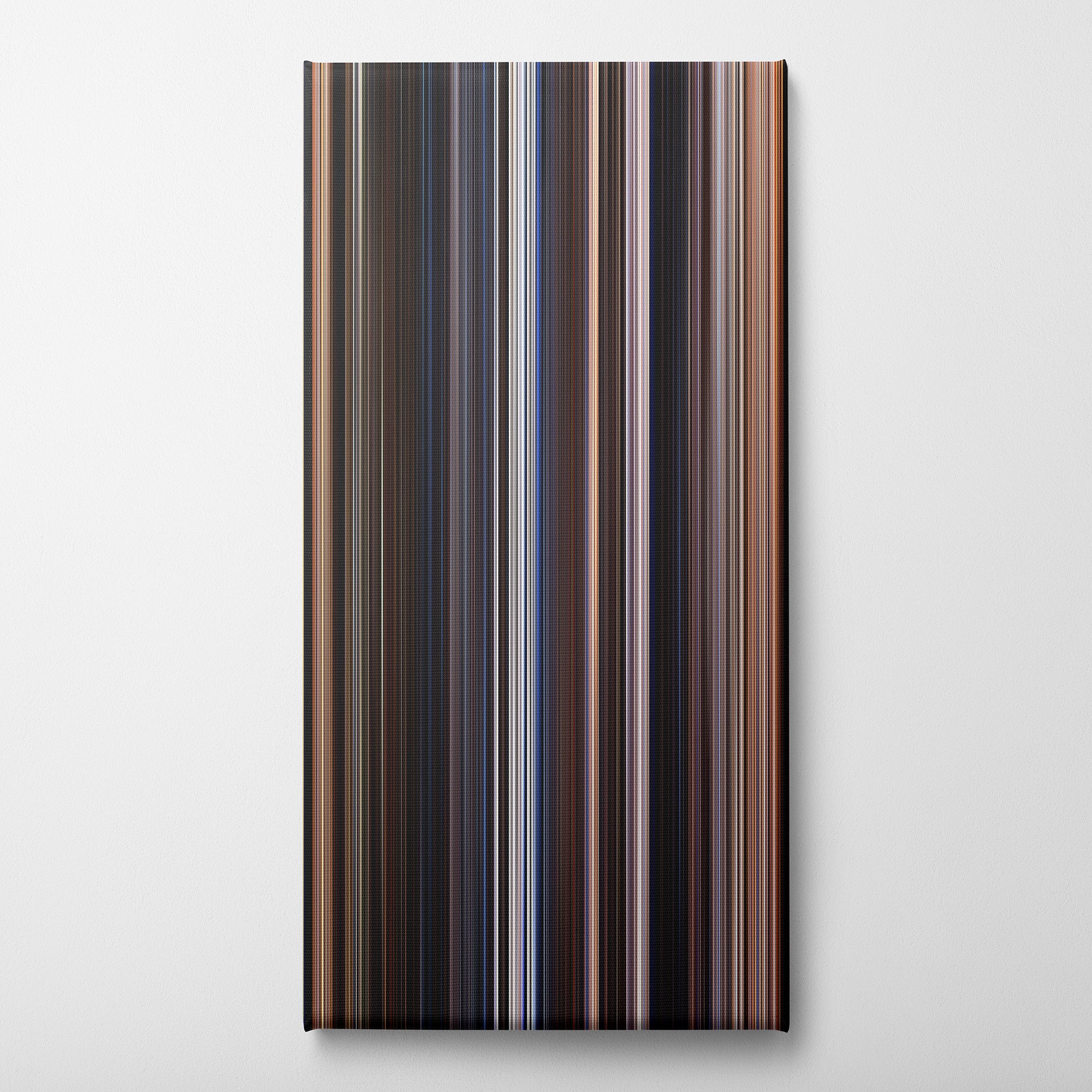 Mad Max Beyond Thunderdome (1985) CineSpectrum Color Spectrum Canvas Print - Vertical on Wall