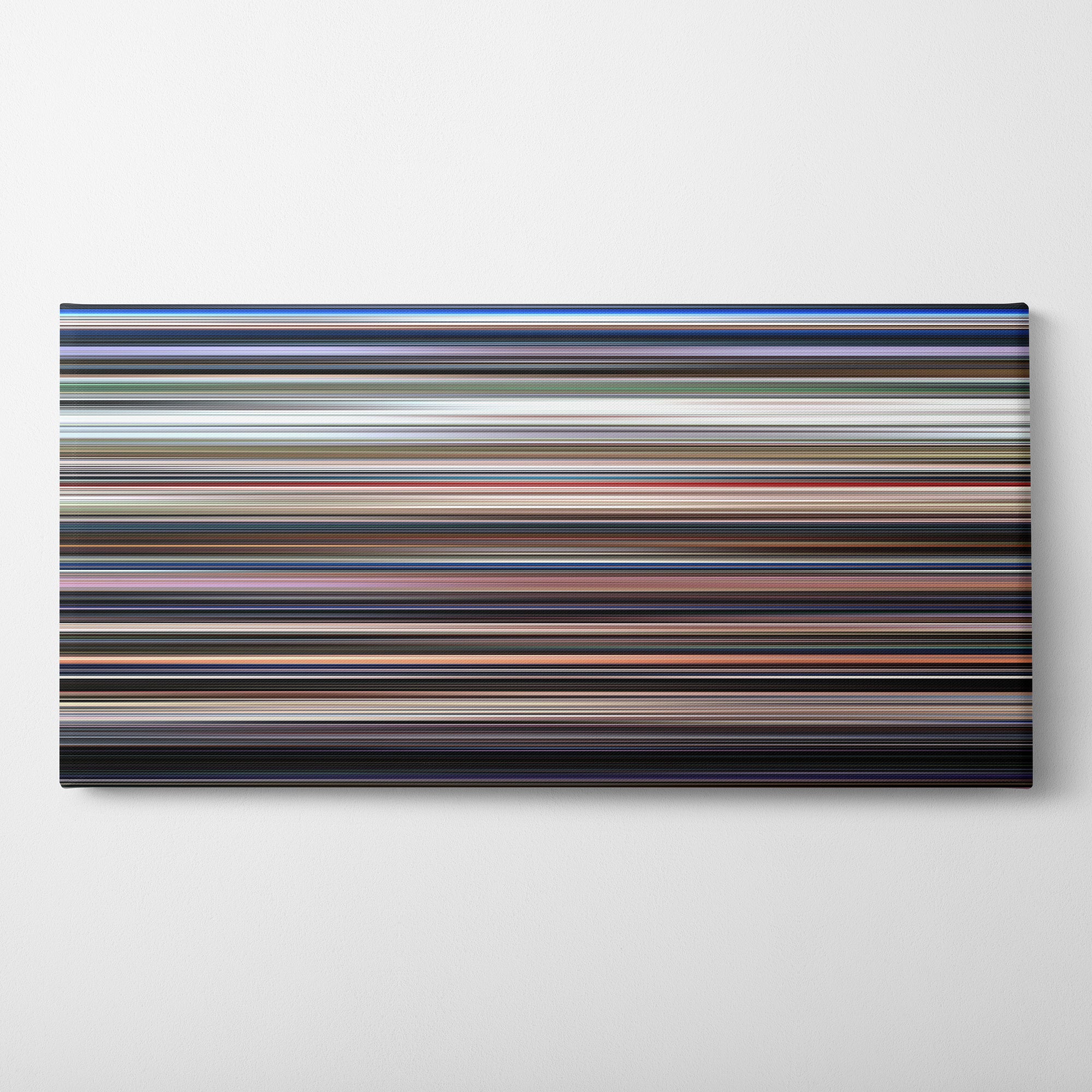 Manhunter (1986) CineSpectrum Color Spectrum Canvas Print - Horizontal on Wall