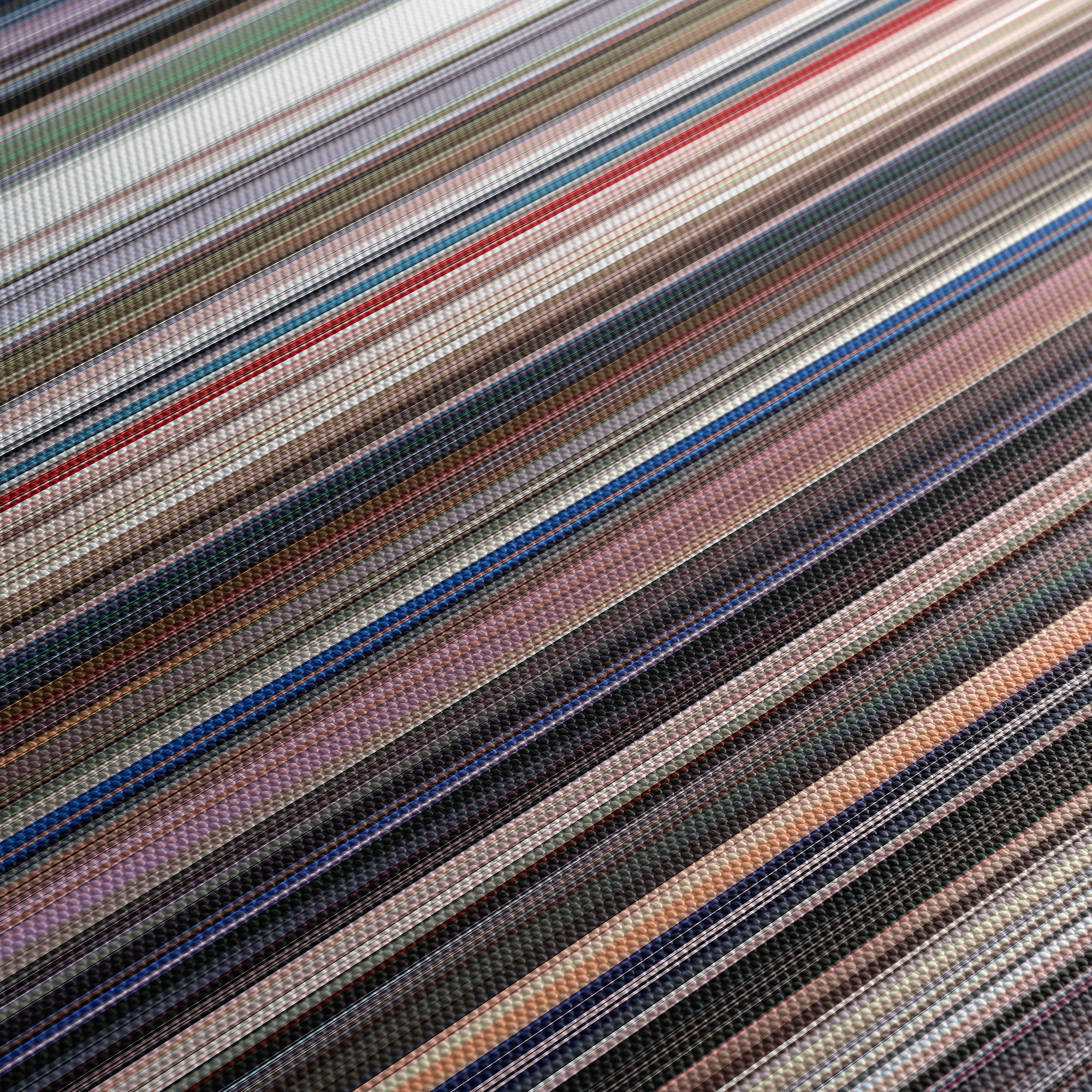 Manhunter (1986) CineSpectrum Color Spectrum Canvas Print - Close Up of Middle of Print