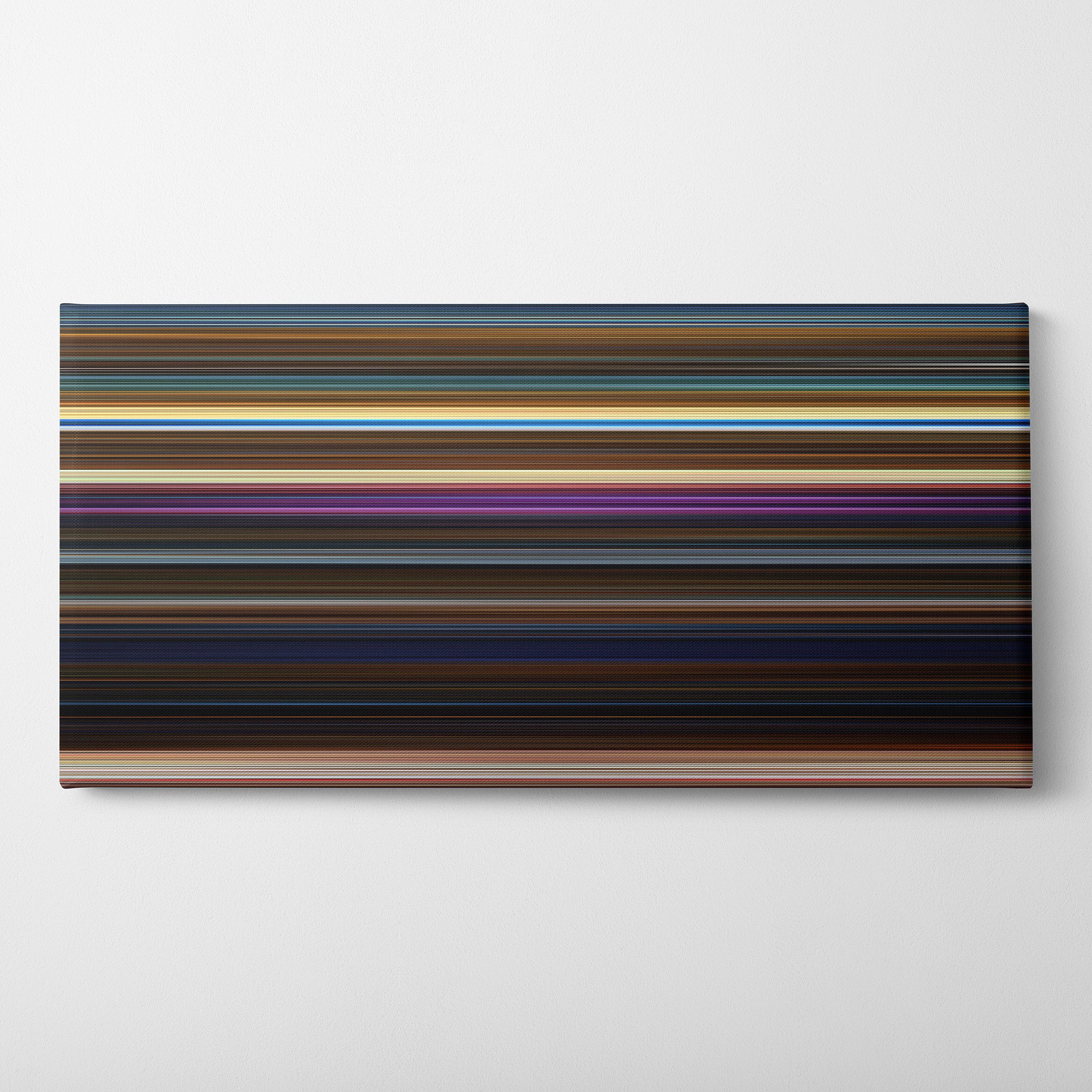 Mary Poppins Returns (2018) CineSpectrum Color Spectrum Canvas Print - Horizontal on Wall