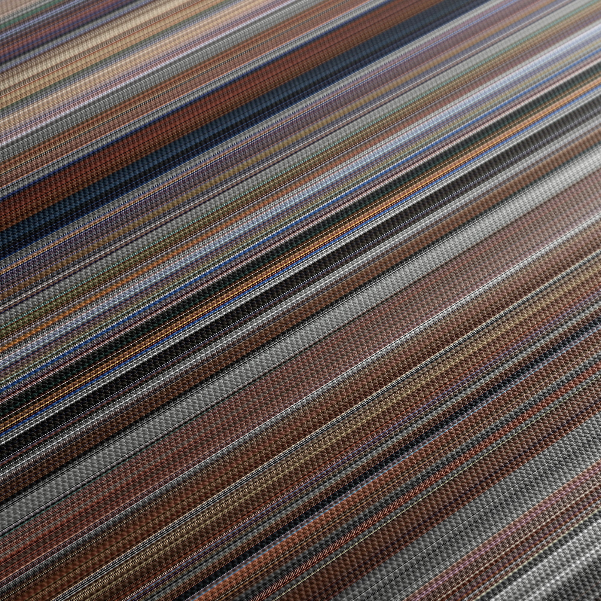 Memento (2000) CineSpectrum Color Spectrum Canvas Print - Close Up of Middle of Print
