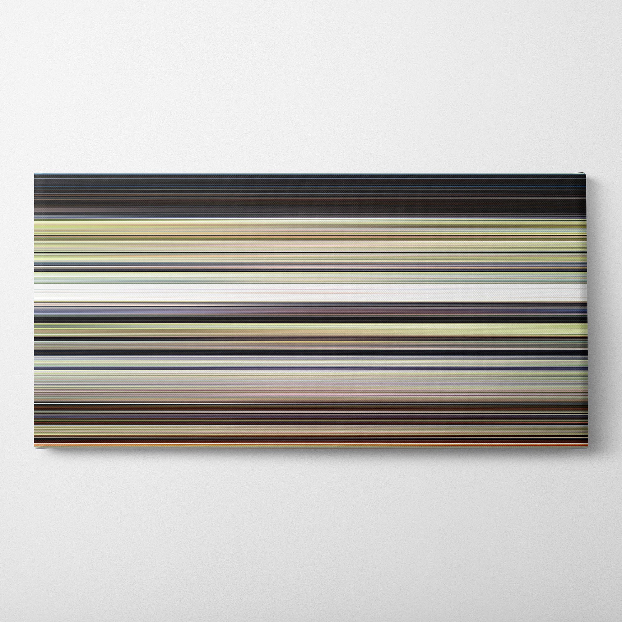 Midsommar (2019) CineSpectrum Color Spectrum Canvas Print - Horizontal on Wall