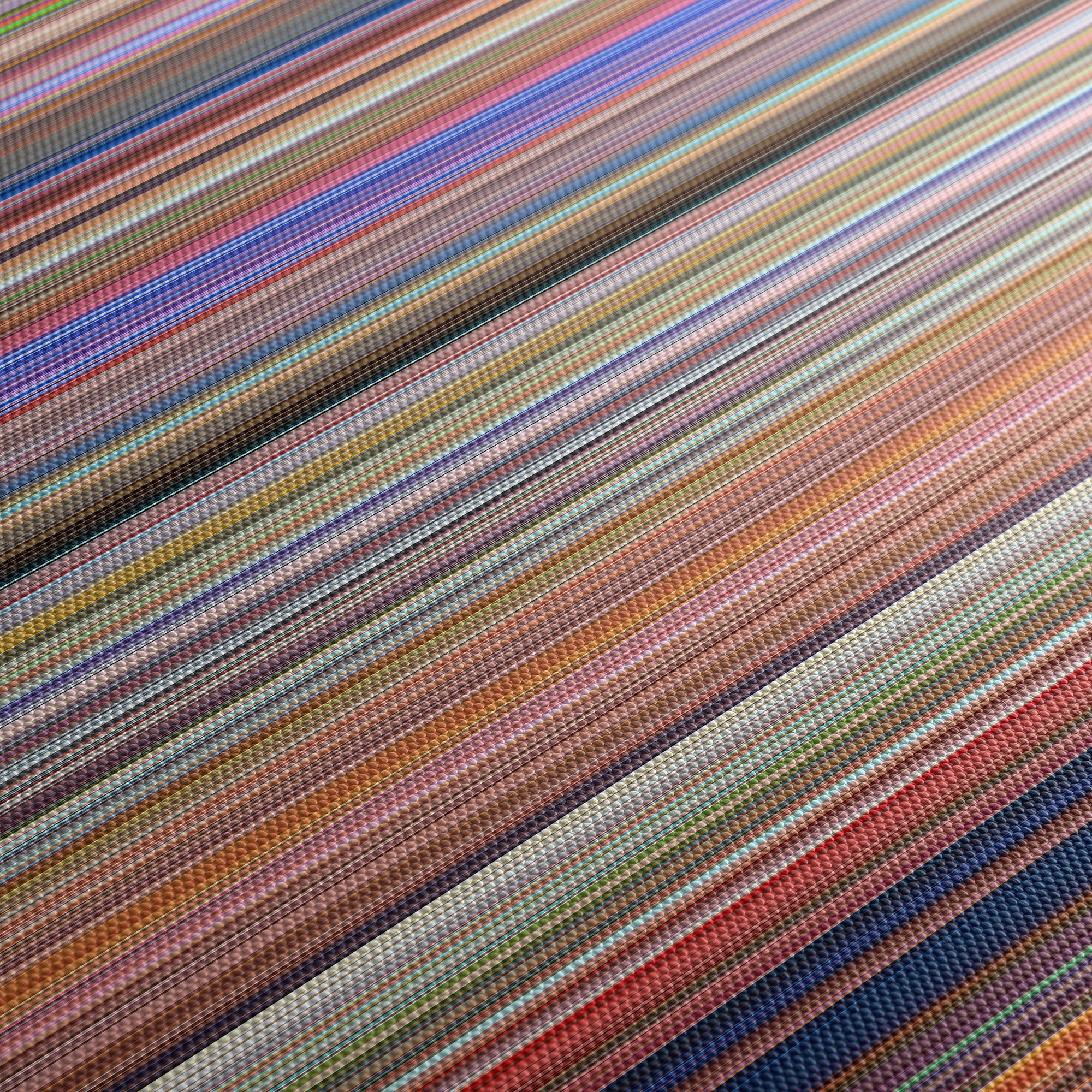 Minions - The Rise of Gru (2022) CineSpectrum Color Spectrum Canvas Print - Close Up of Middle of Print