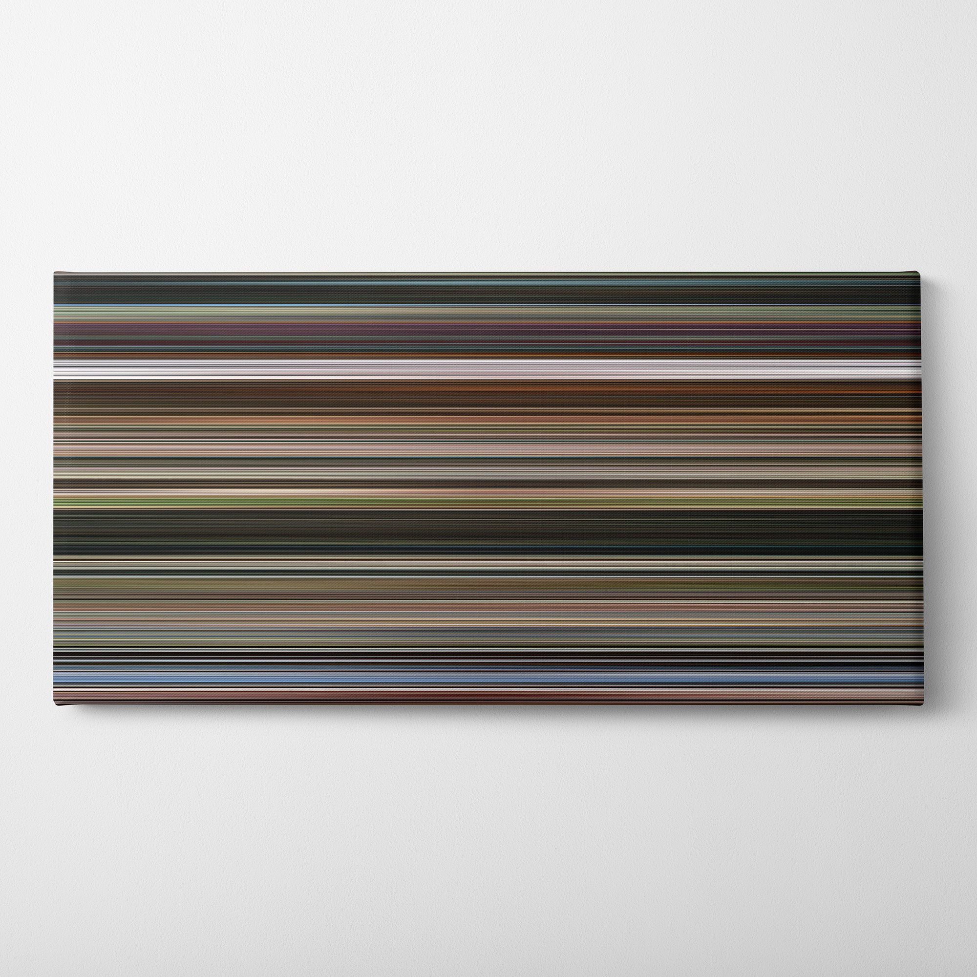 Mission Impossible - Fallout (2018) CineSpectrum Color Spectrum Canvas Print - Horizontal on Wall