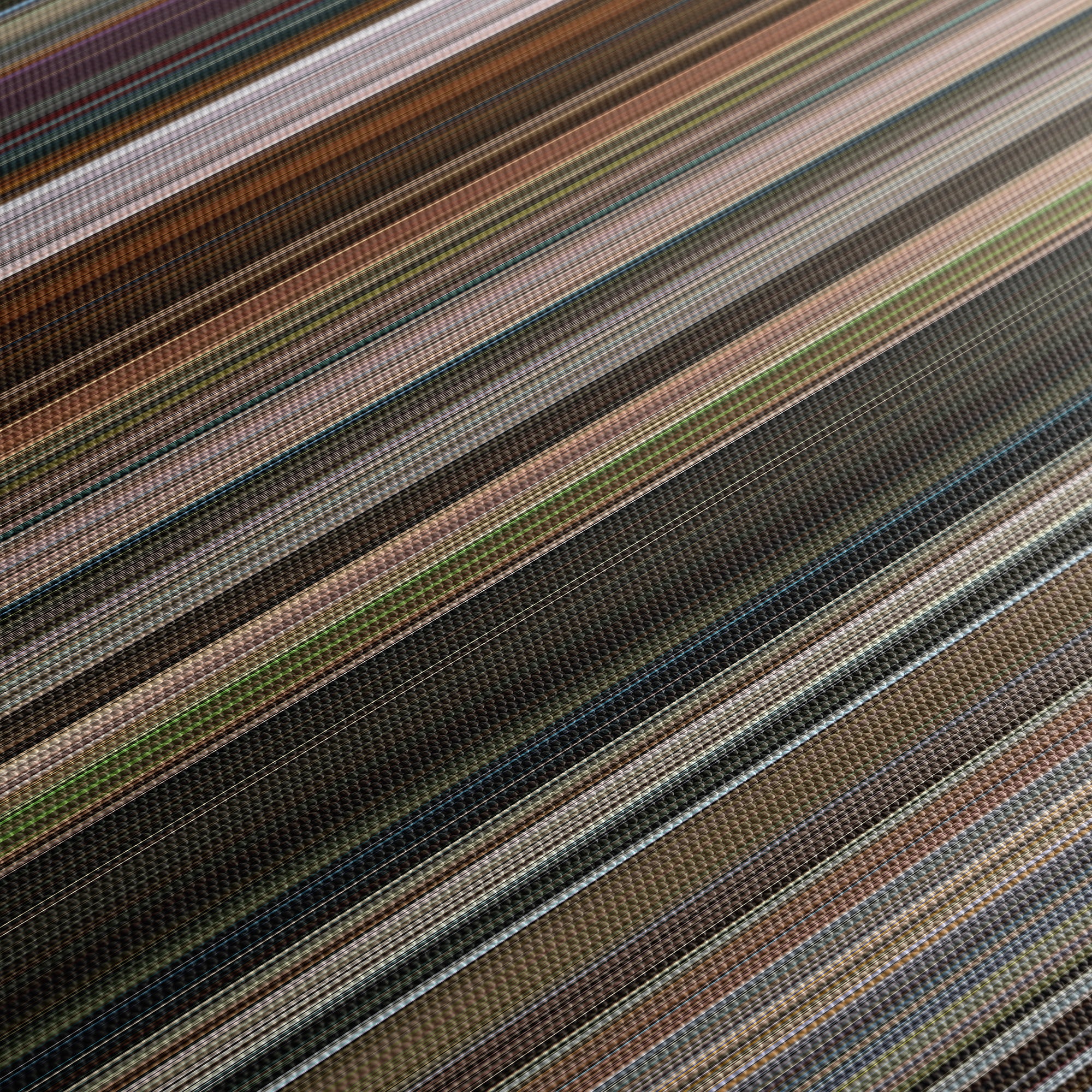 Mission Impossible - Fallout (2018) CineSpectrum Color Spectrum Canvas Print - Close Up of Middle of Print