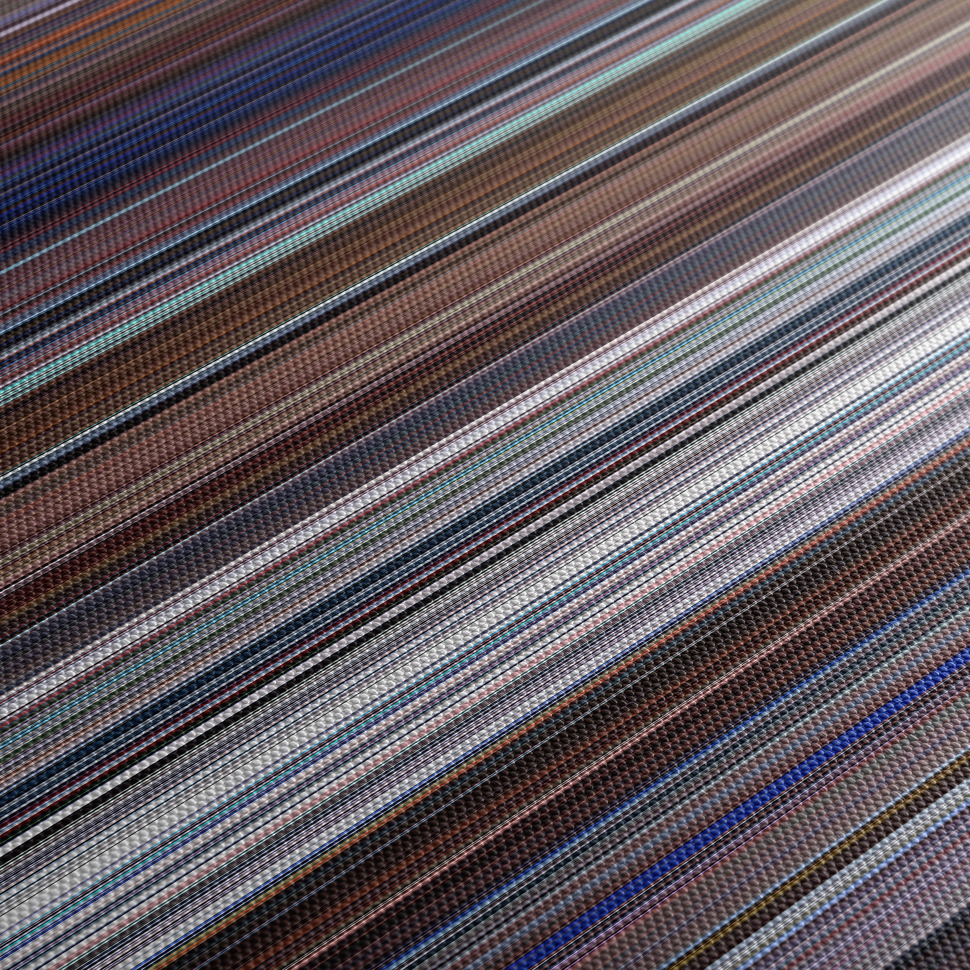 Mission Impossible (1996) CineSpectrum Color Spectrum Canvas Print - Close Up of Middle of Print