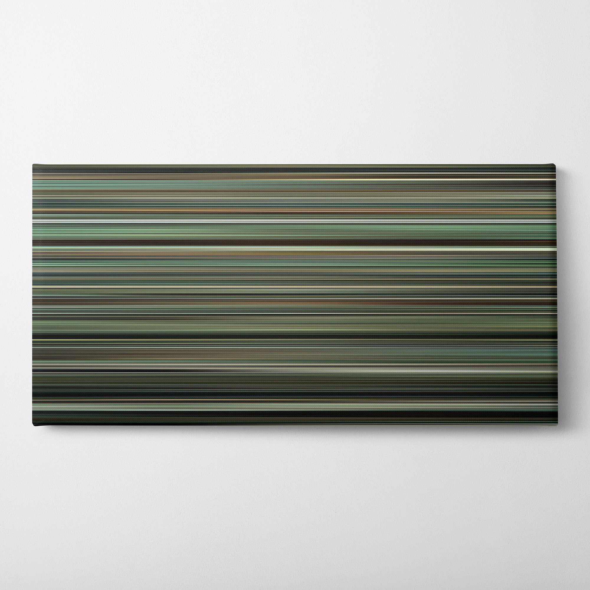 Moneyball (2011) CineSpectrum Color Spectrum Canvas Print - Horizontal on Wall