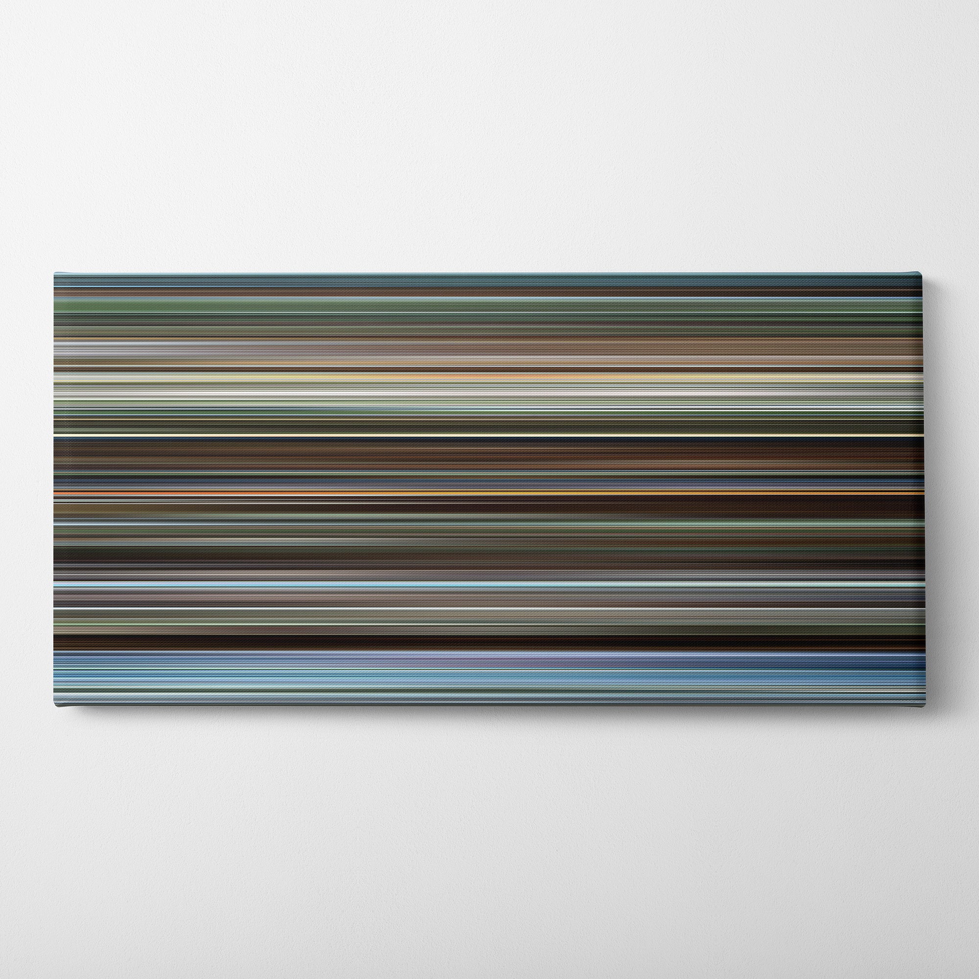 Monty Python and the Holy Grail (1975) CineSpectrum Color Spectrum Canvas Print - Horizontal on Wall