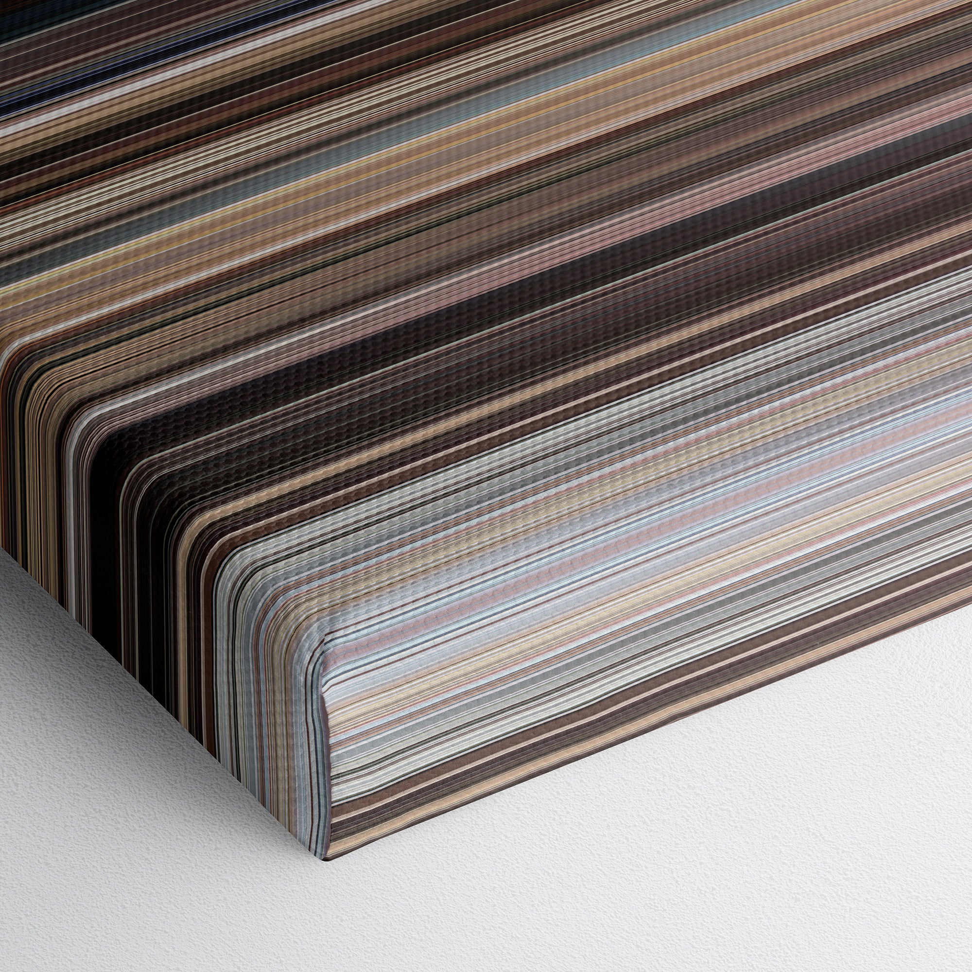 Monty Python's Life of Brian (1979) CineSpectrum Color Spectrum Canvas Print - Close Up of Bottom of Print