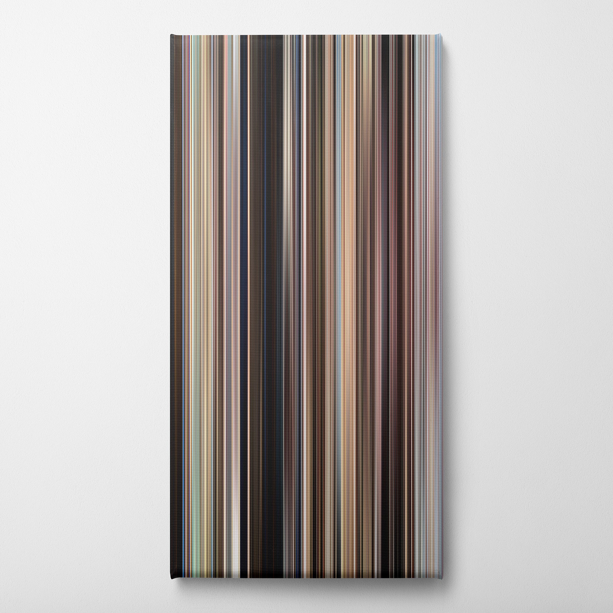 Monty Python's Life of Brian (1979) CineSpectrum Color Spectrum Canvas Print - Vertical on Wall