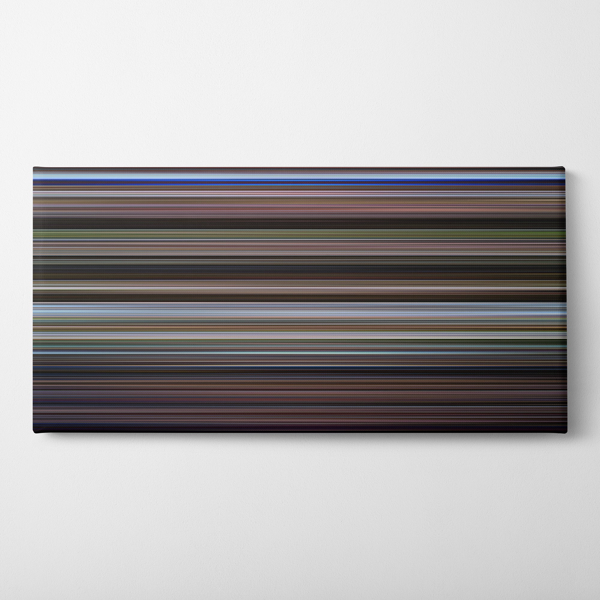 Moonraker (1979) CineSpectrum Color Spectrum Canvas Print - Horizontal on Wall