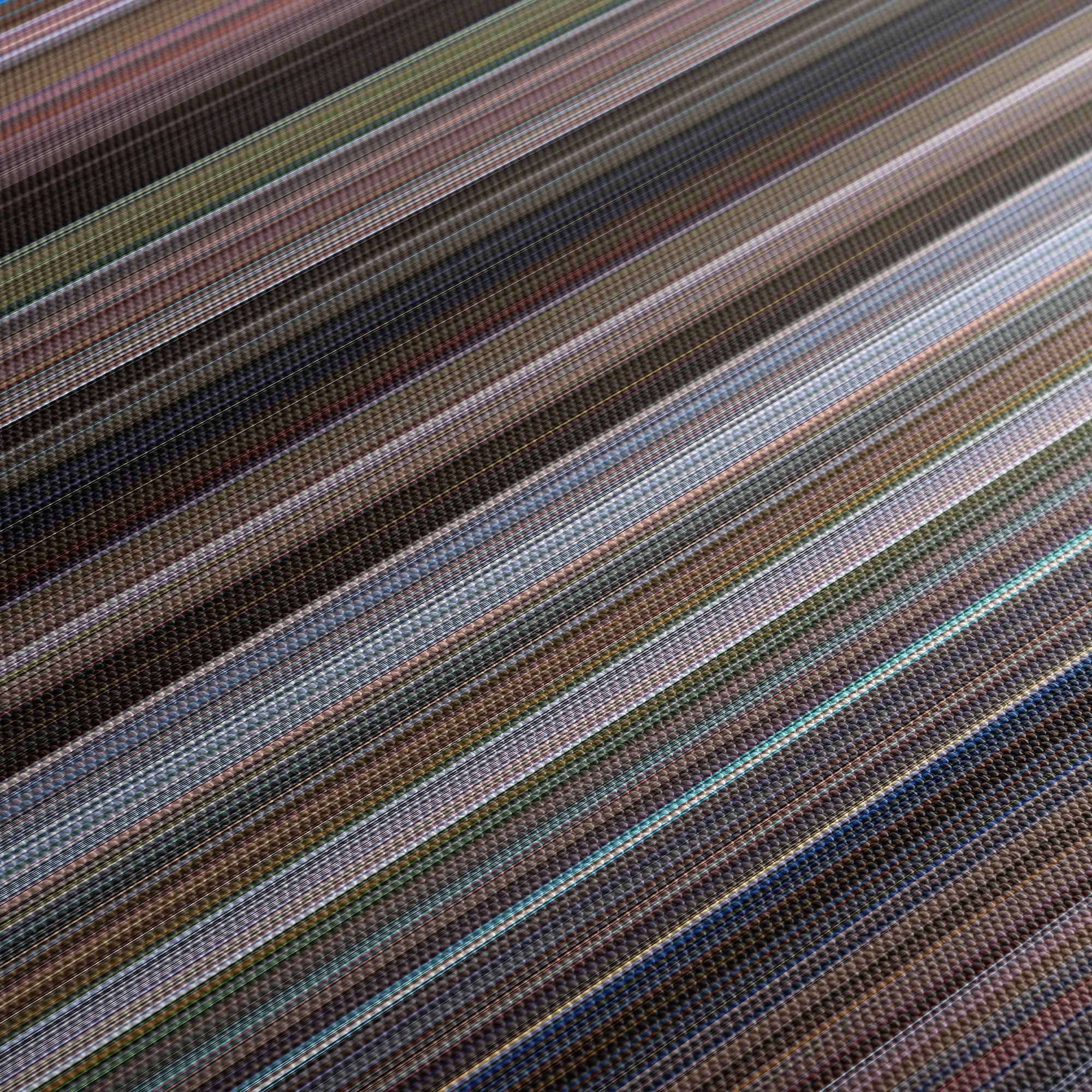Moonraker (1979) CineSpectrum Color Spectrum Canvas Print - Close Up of Middle of Print