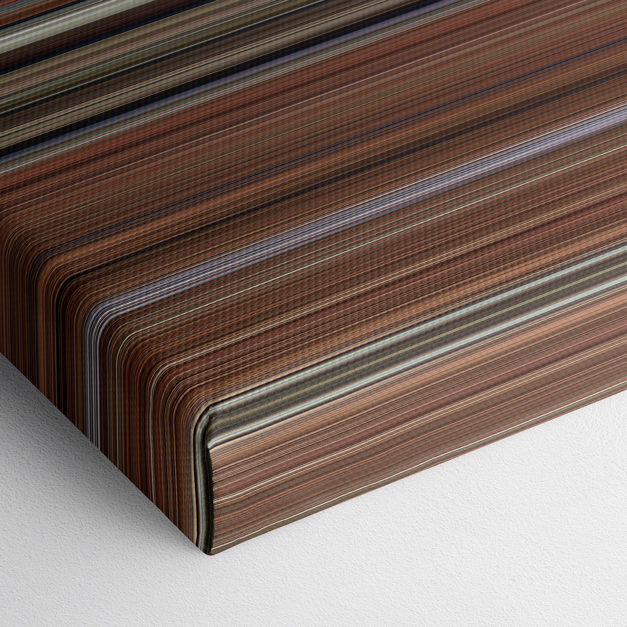 My Cousin Vinny (1992) CineSpectrum Color Spectrum Canvas Print - Close Up of Bottom of Print