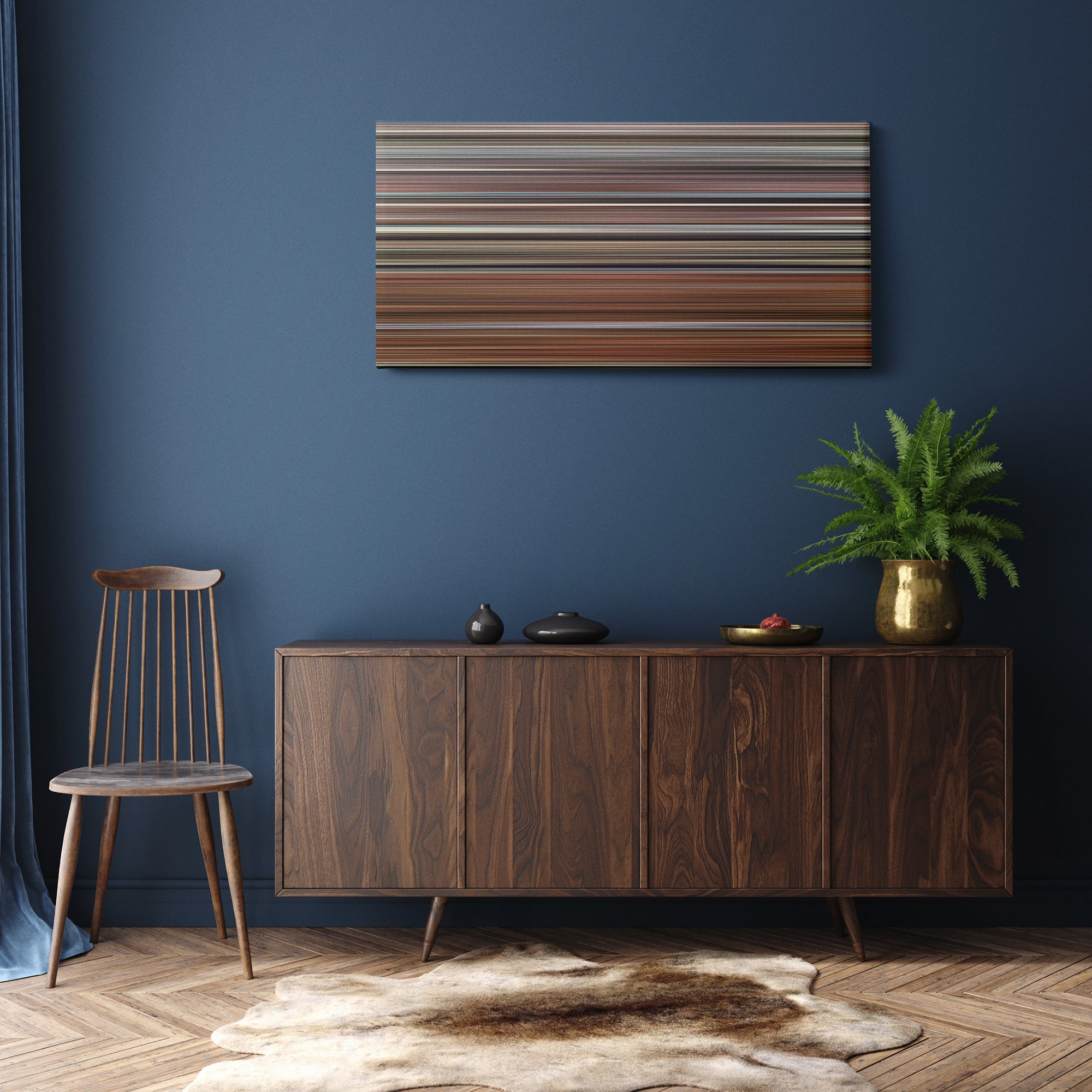 My Cousin Vinny (1992) CineSpectrum Color Spectrum Canvas Print - Hanging Horizontal on Wall in Room