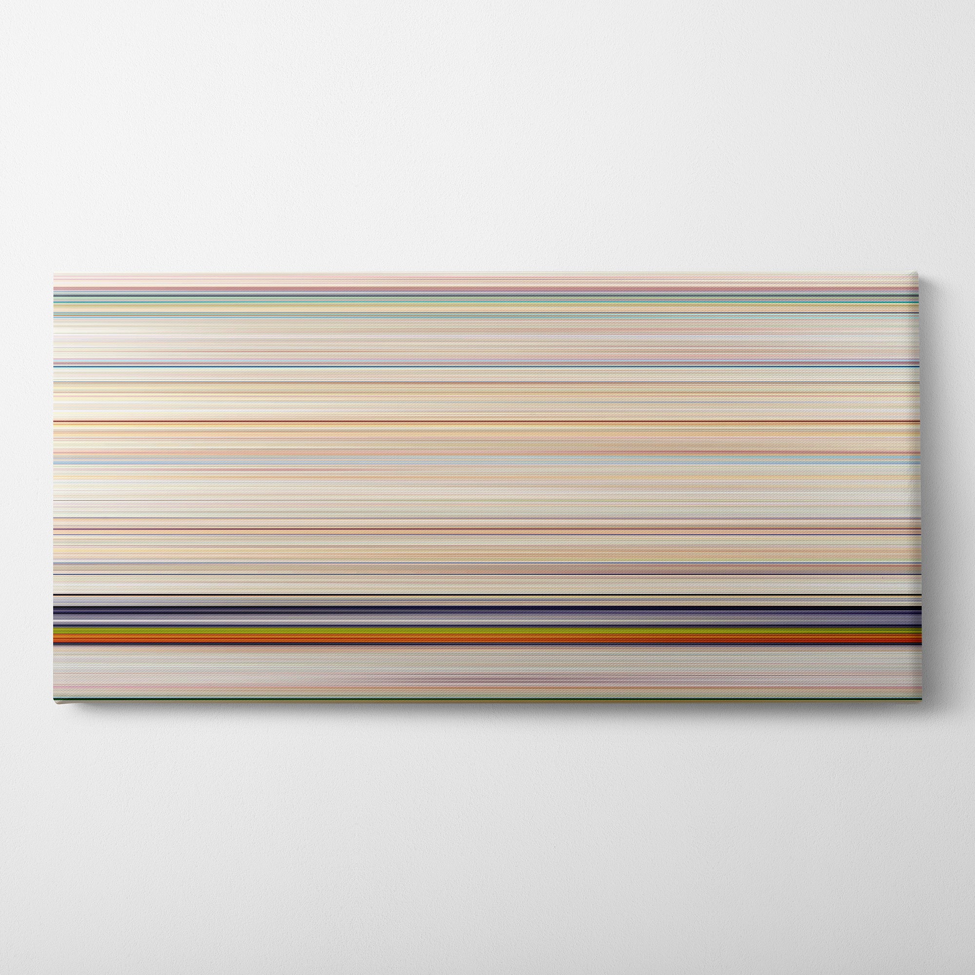 My Neighbors the Yamadas (1999) CineSpectrum Color Spectrum Canvas Print - Horizontal on Wall