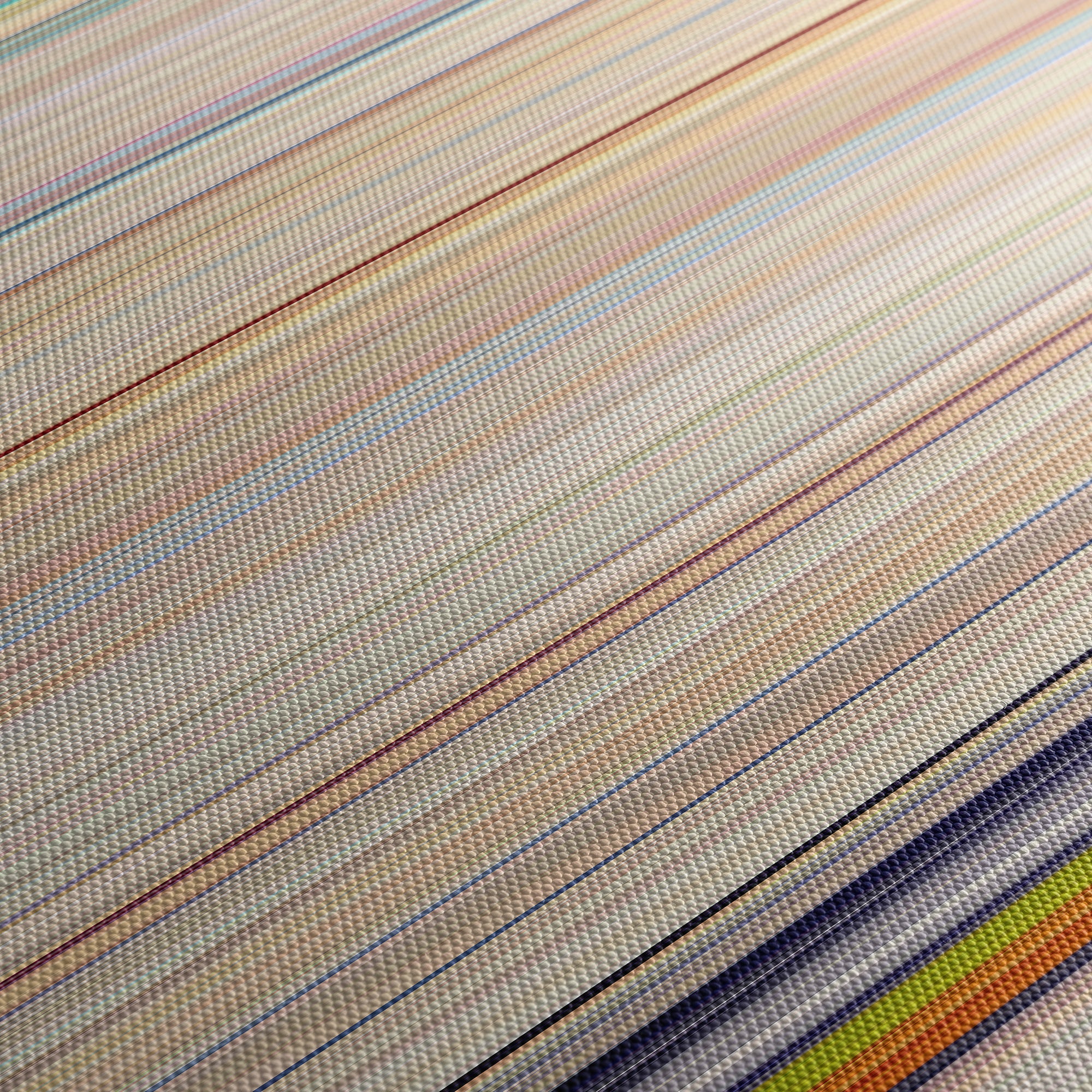 My Neighbors the Yamadas (1999) CineSpectrum Color Spectrum Canvas Print - Close Up of Middle of Print