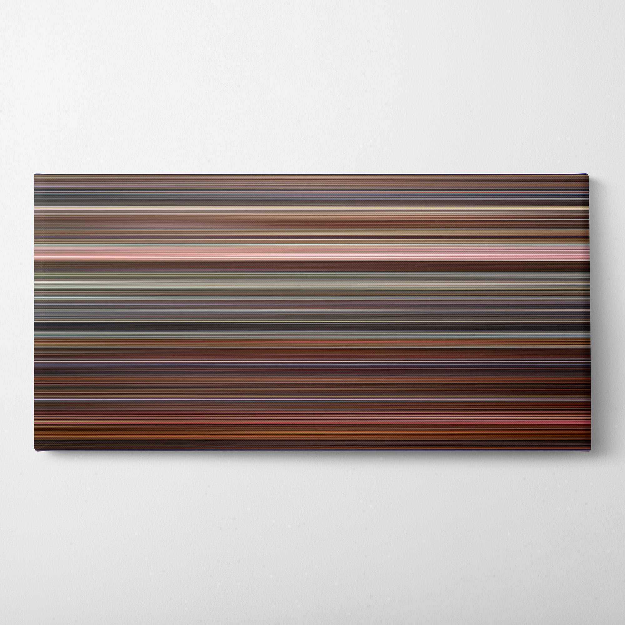 Naked Gun 33 1-3 - The Final Insult (1994) CineSpectrum Color Spectrum Canvas Print - Horizontal on Wall