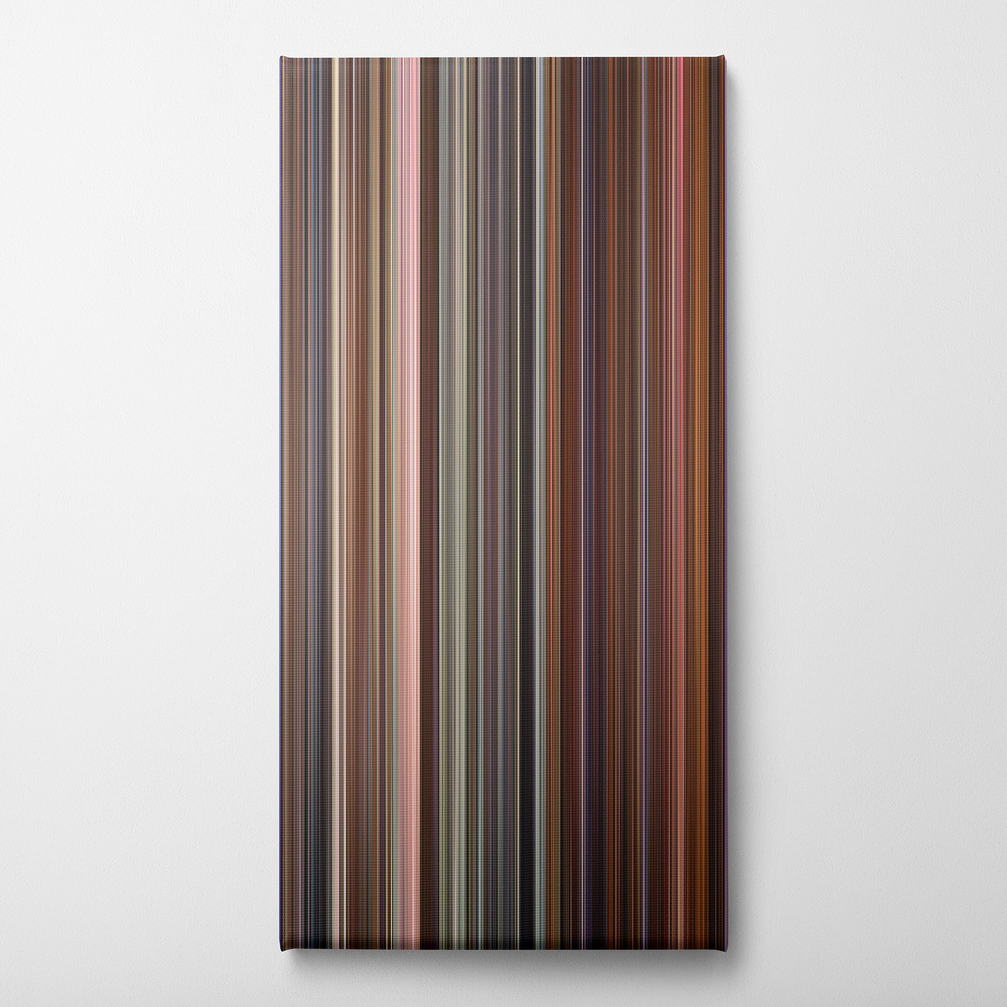 Naked Gun 33 1-3 - The Final Insult (1994) CineSpectrum Color Spectrum Canvas Print - Vertical on Wall