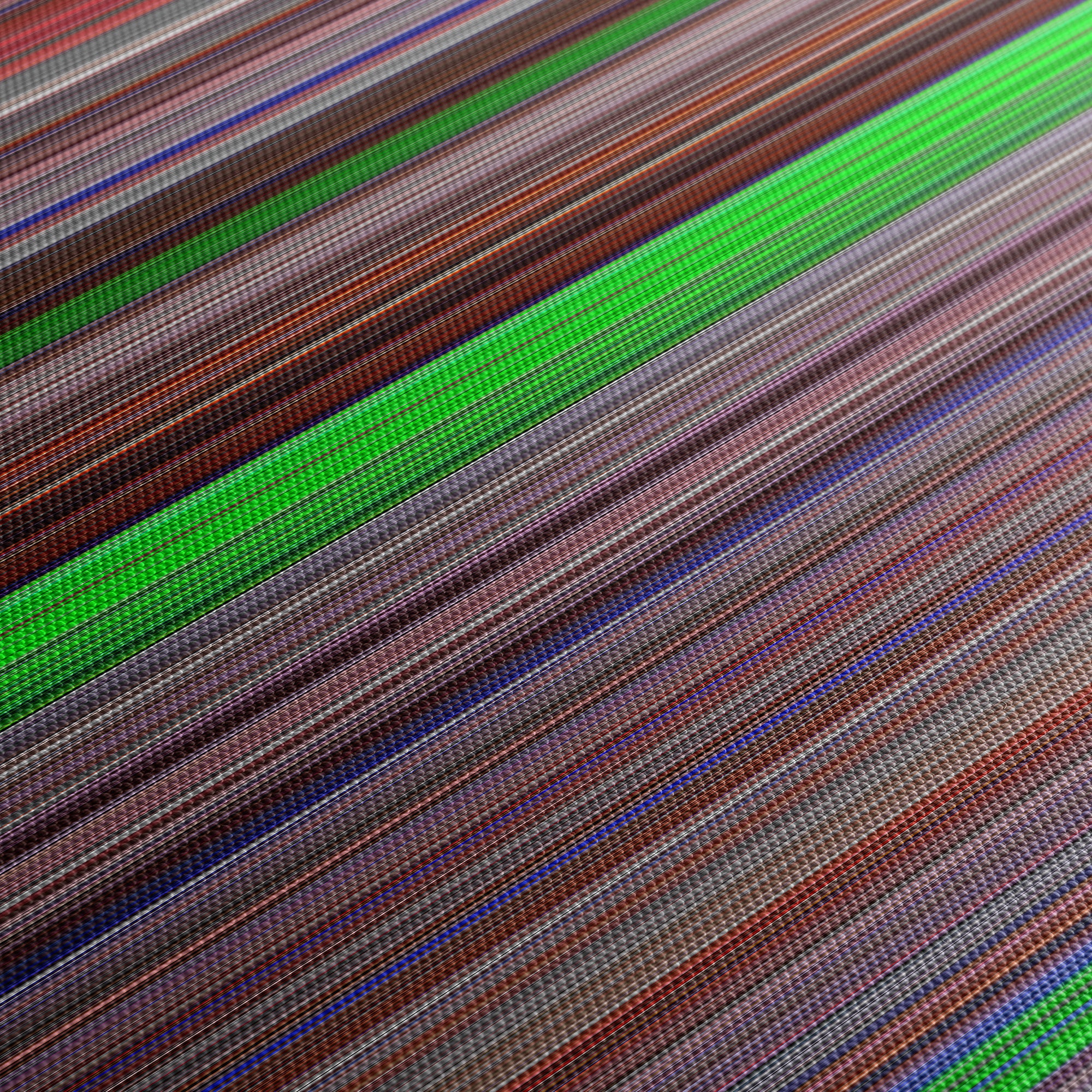 Natural Born Killers (1994) CineSpectrum Color Spectrum Canvas Print - Close Up of Middle of Print