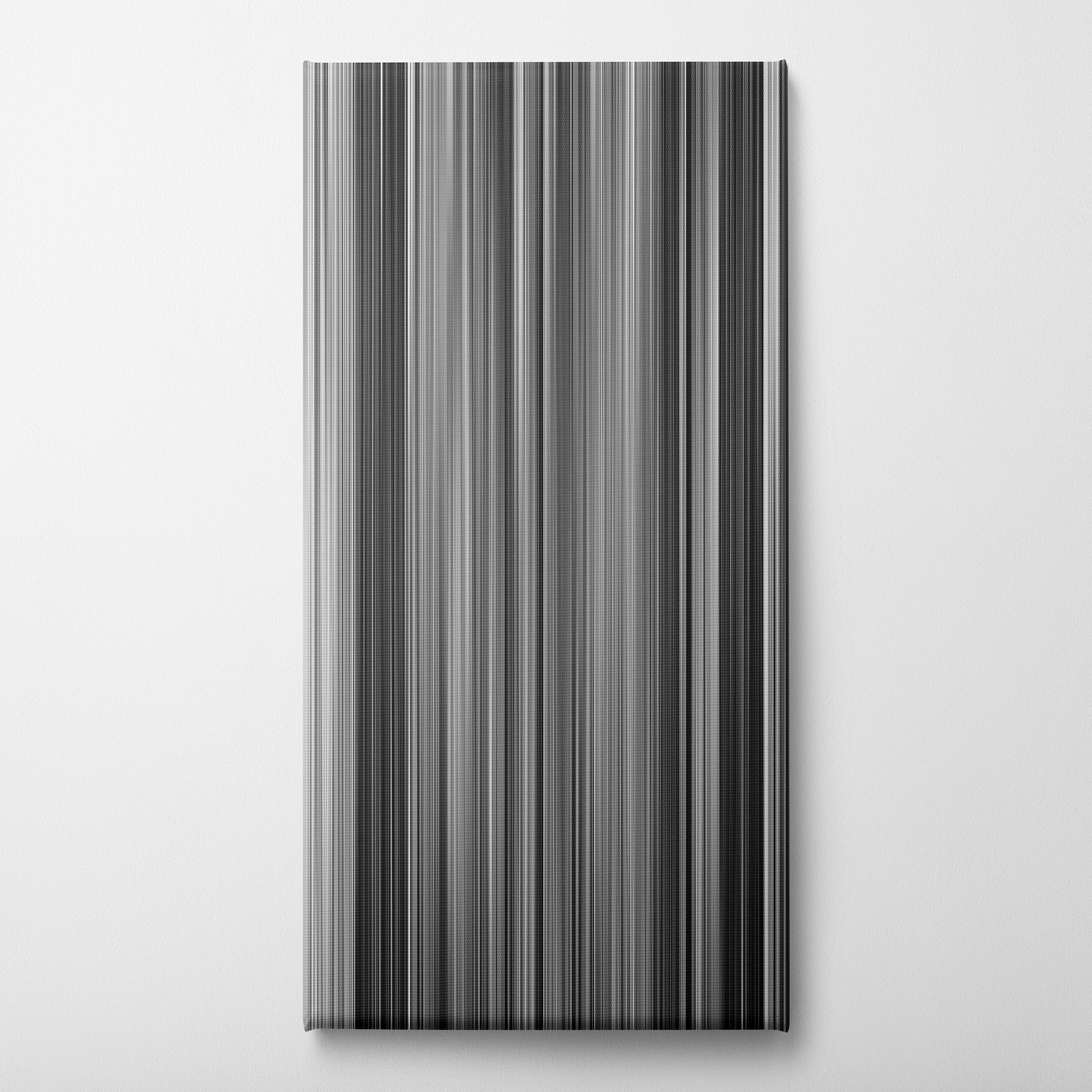 Night Of The Living Dead (1968) CineSpectrum Color Spectrum Canvas Print - Vertical on Wall