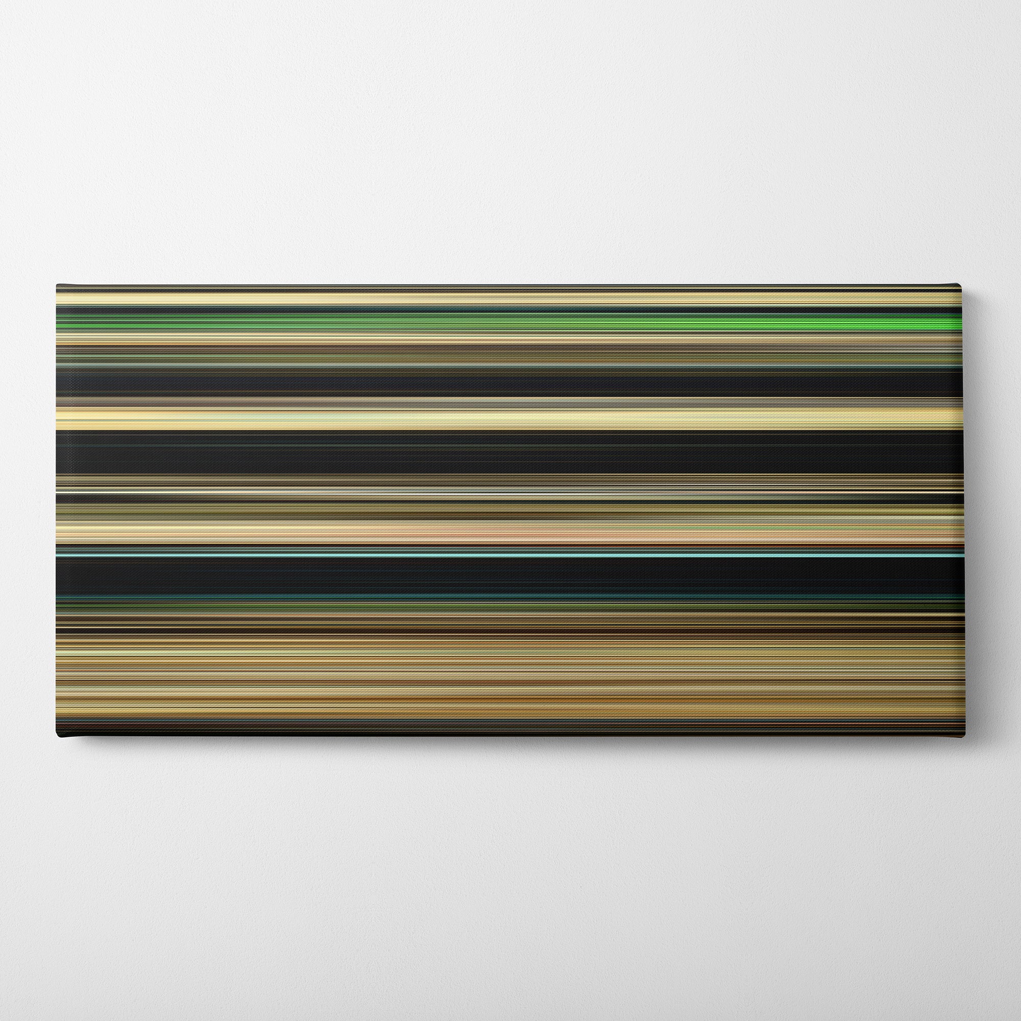 Nope (2022) CineSpectrum Color Spectrum Canvas Print - Horizontal on Wall