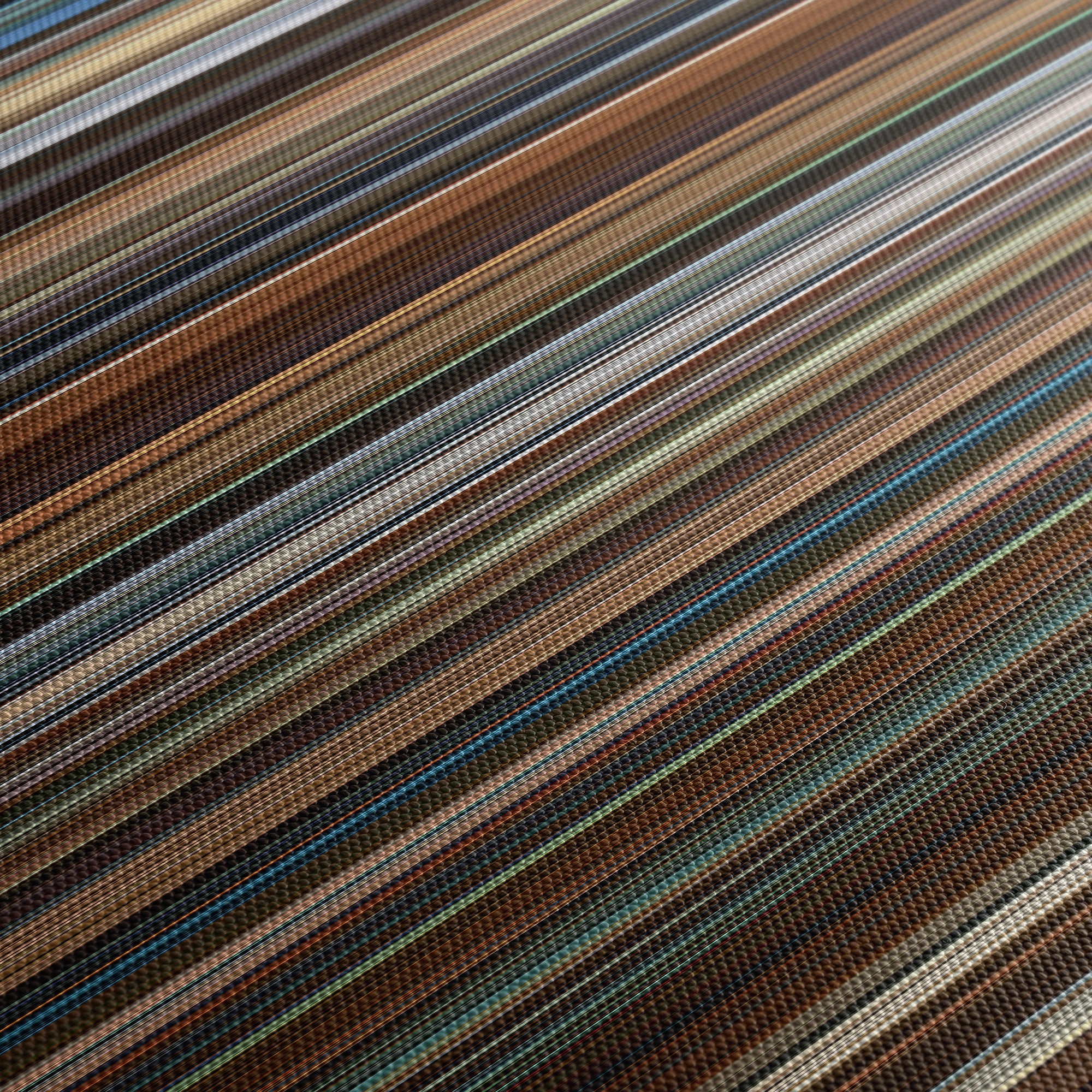 Ocean's Eight (2018) CineSpectrum Color Spectrum Canvas Print - Close Up of Middle of Print