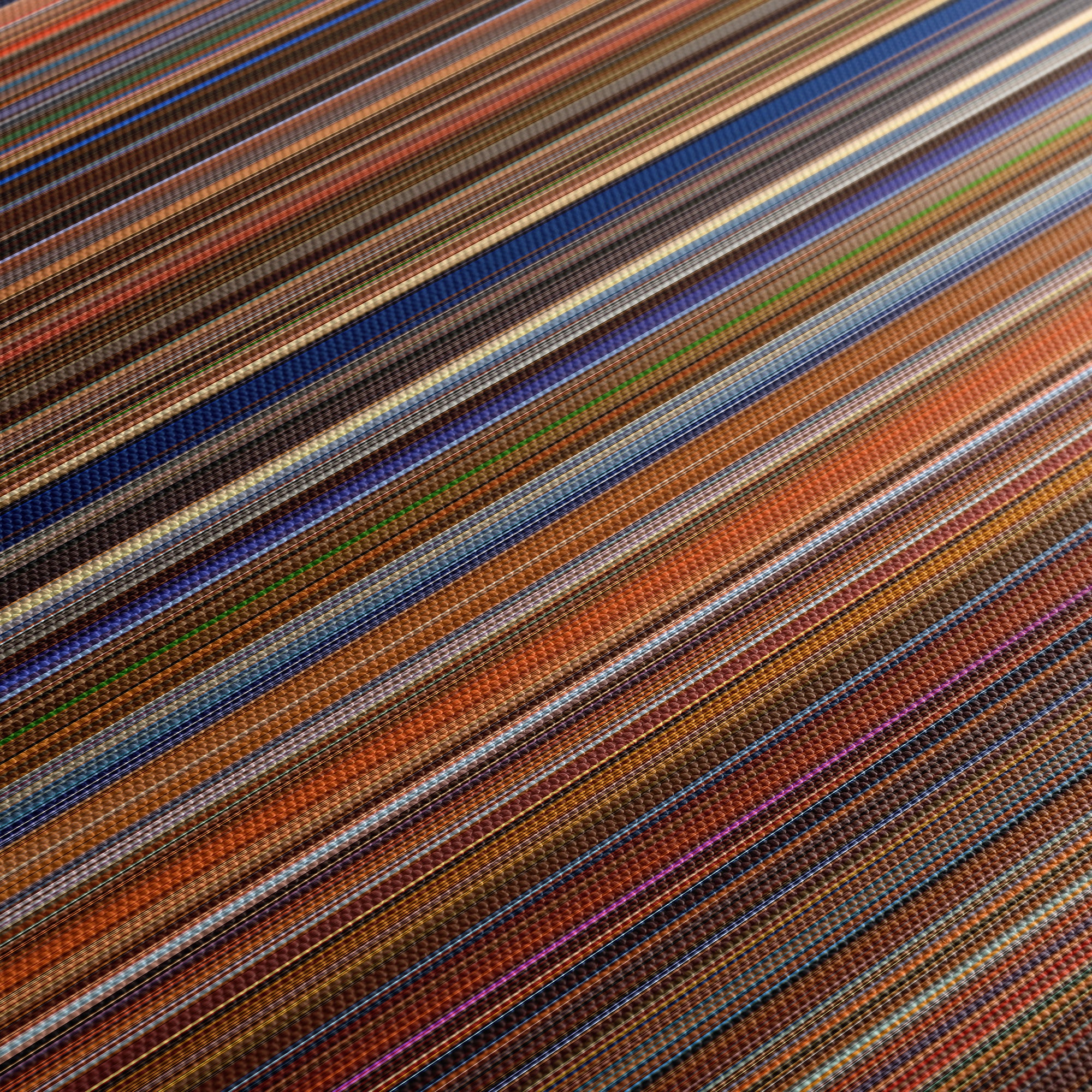 Ocean's Thirteen (2007) CineSpectrum Color Spectrum Canvas Print - Close Up of Middle of Print