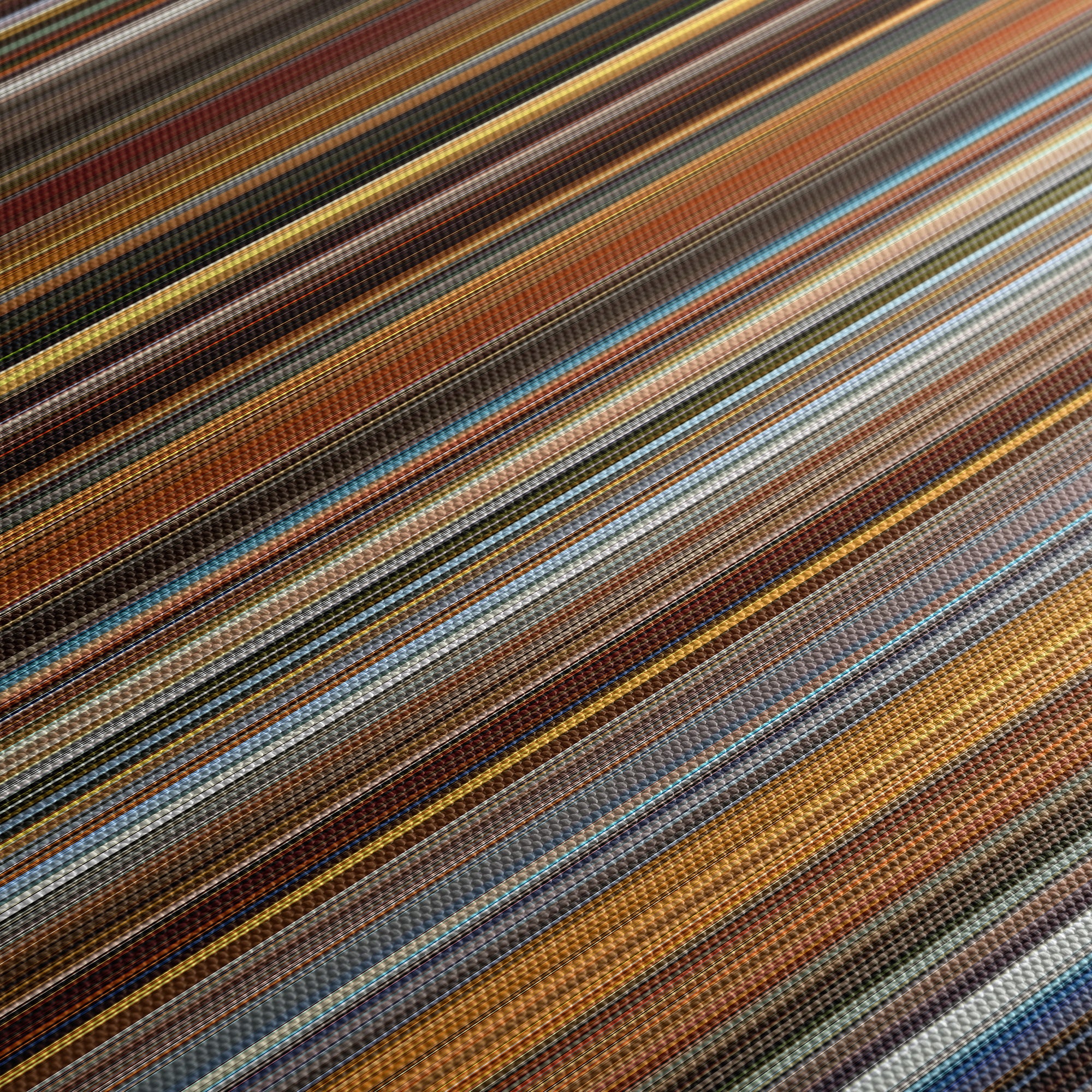 Ocean's Twelve (2004) CineSpectrum Color Spectrum Canvas Print - Close Up of Middle of Print