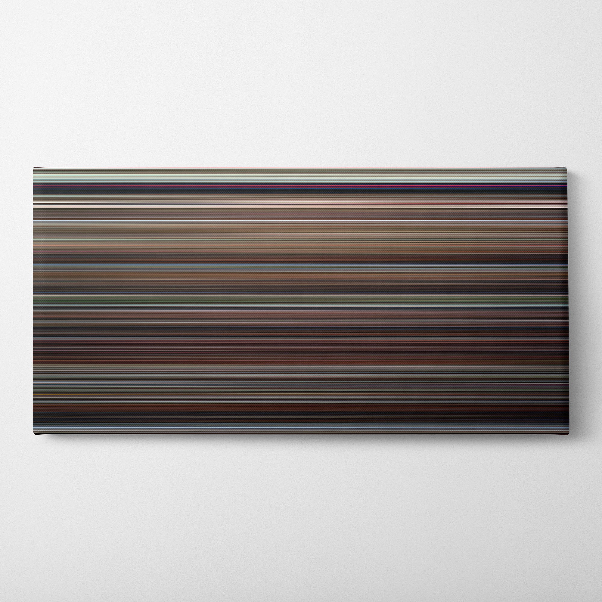 Octopussy (1983) CineSpectrum Color Spectrum Canvas Print - Horizontal on Wall