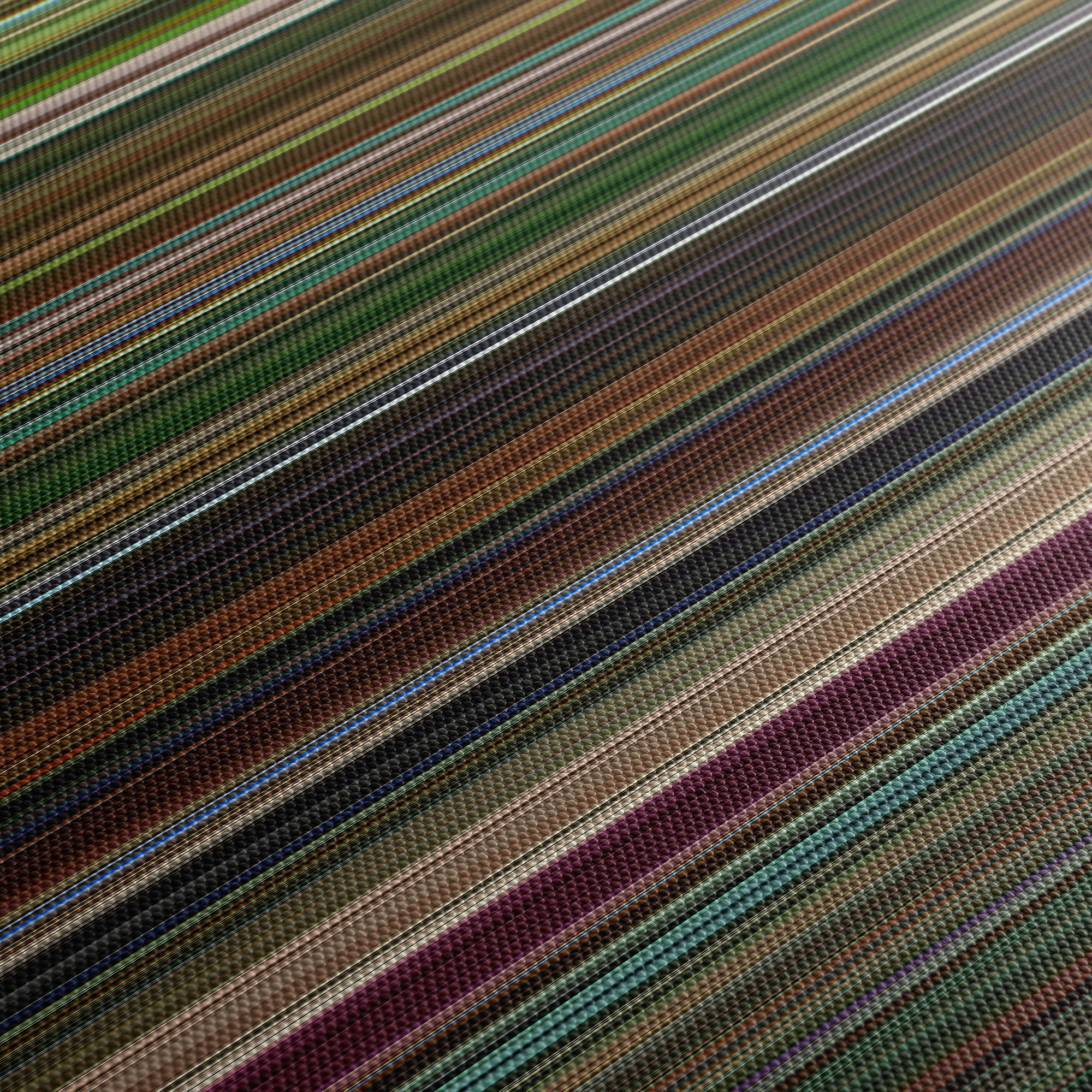 Oldboy (2003) CineSpectrum Color Spectrum Canvas Print - Close Up of Middle of Print
