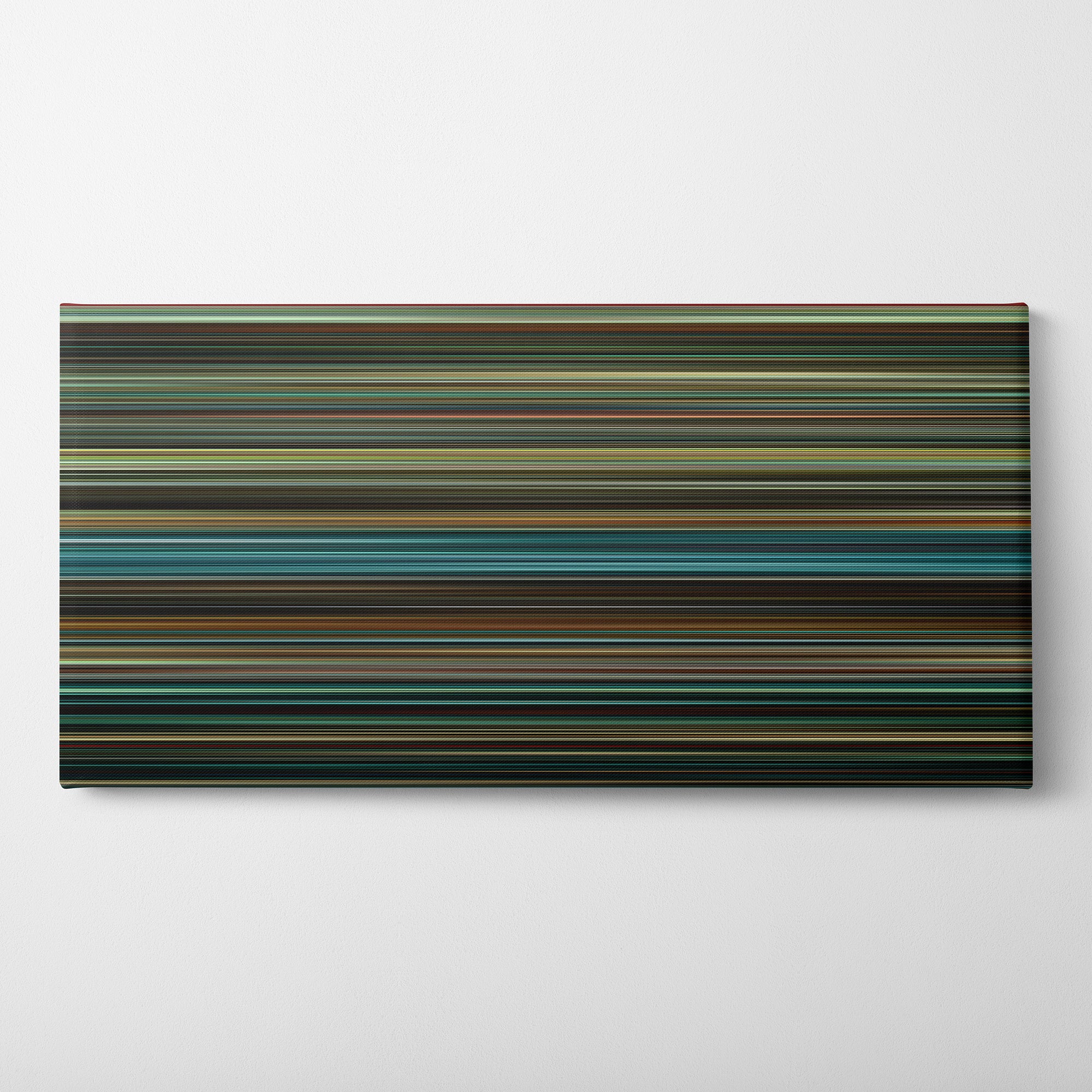 Oldboy (2013) CineSpectrum Color Spectrum Canvas Print - Horizontal on Wall