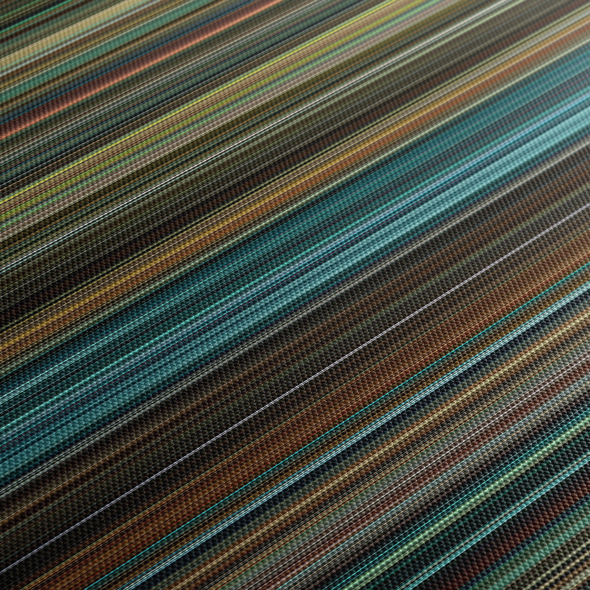 Oldboy (2013) CineSpectrum Color Spectrum Canvas Print - Close Up of Middle of Print