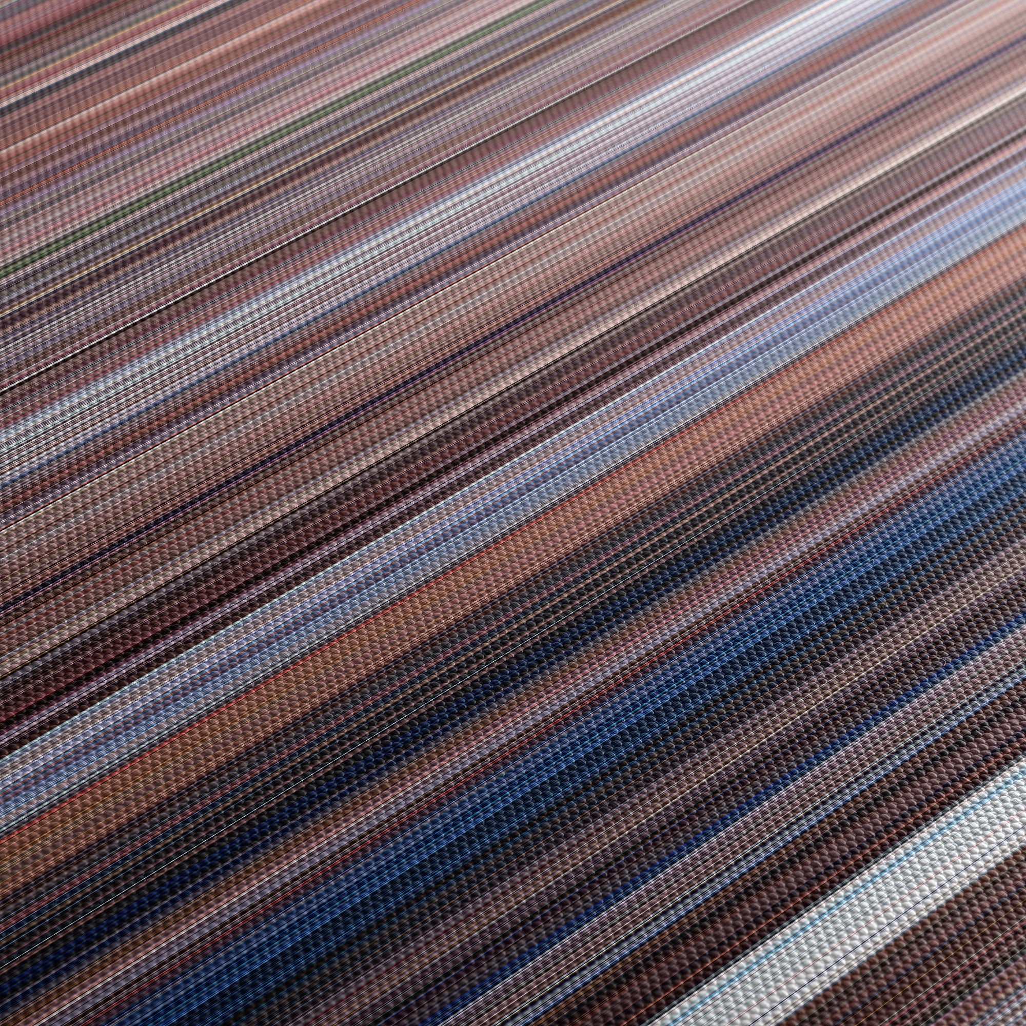On Her Majestys Secret Service (1969) CineSpectrum Color Spectrum Canvas Print - Close Up of Middle of Print