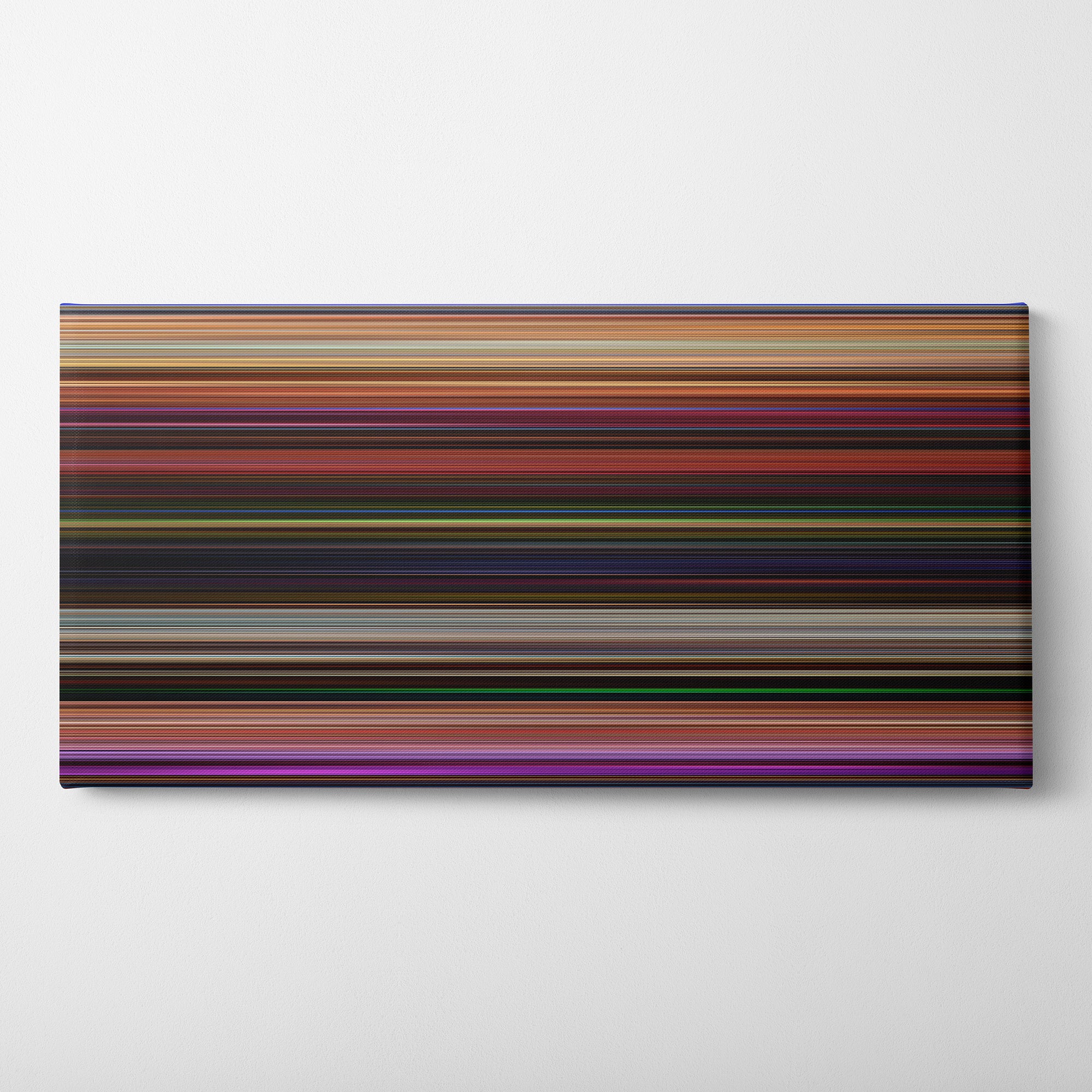 Onward (2020) CineSpectrum Color Spectrum Canvas Print - Horizontal on Wall