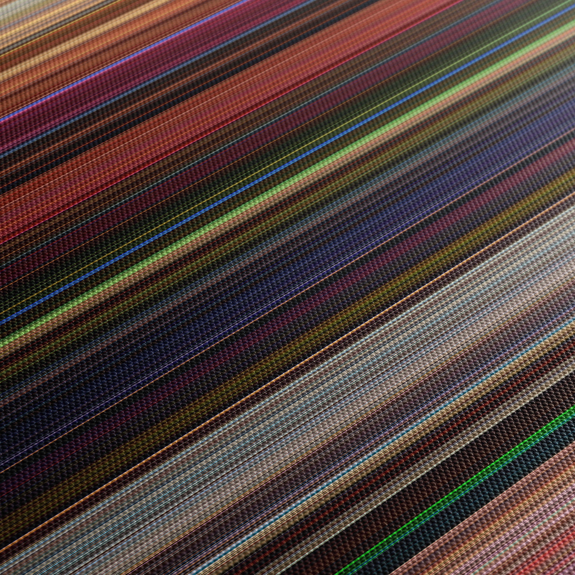 Onward (2020) CineSpectrum Color Spectrum Canvas Print - Close Up of Middle of Print