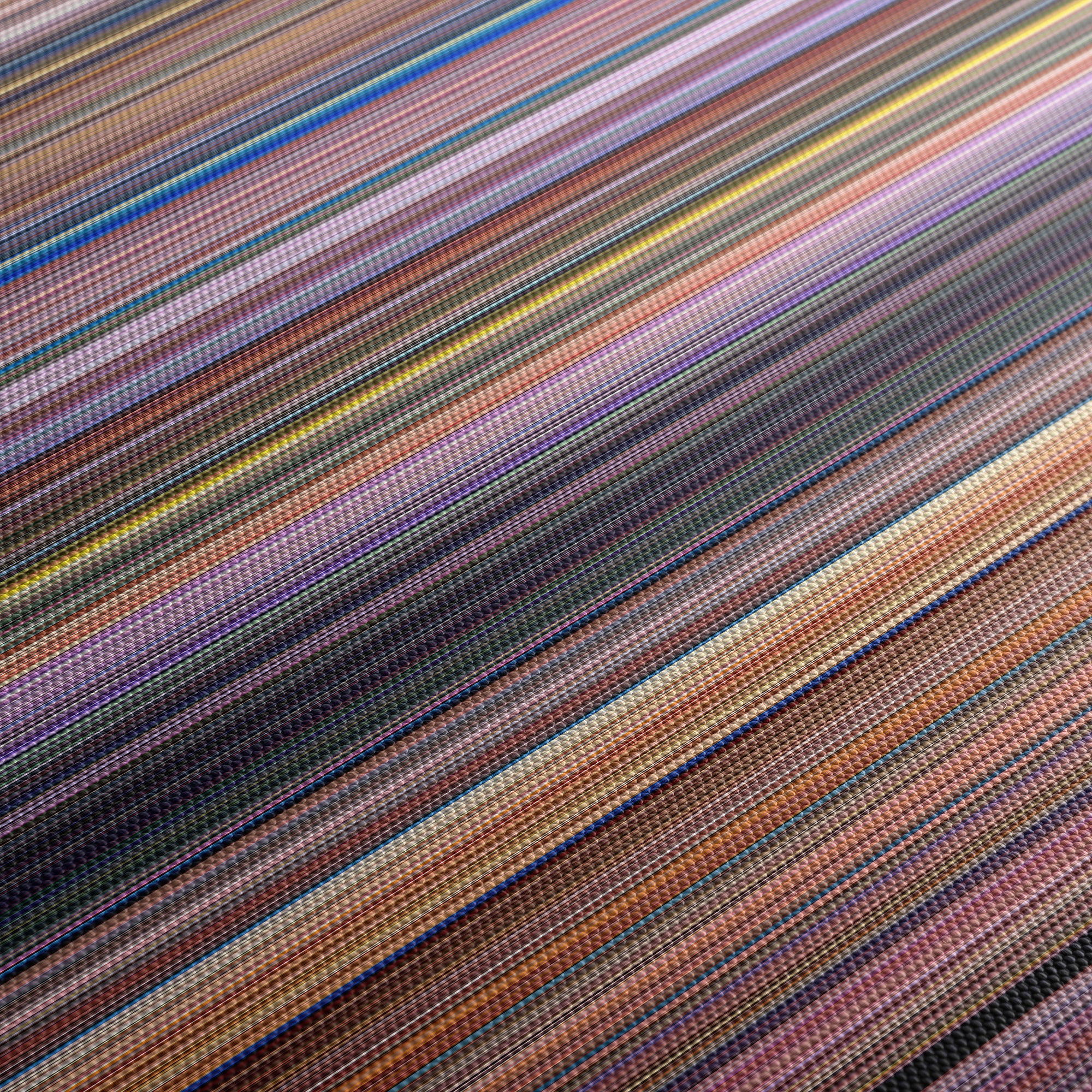 Peter Pan (1953) CineSpectrum Color Spectrum Canvas Print - Close Up of Middle of Print