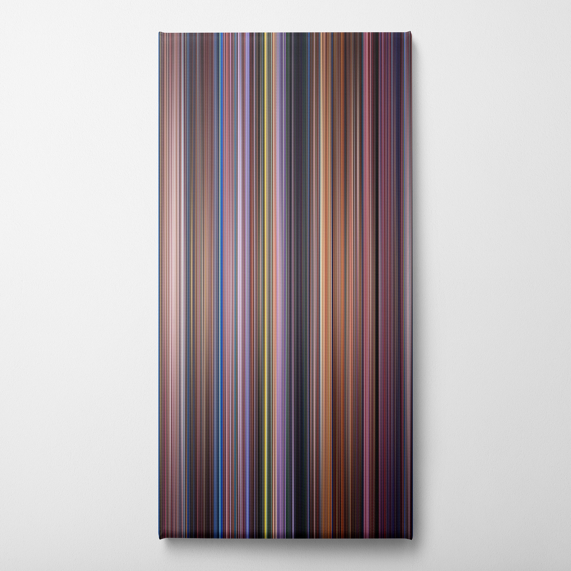 Peter Pan (1953) CineSpectrum Color Spectrum Canvas Print - Vertical on Wall